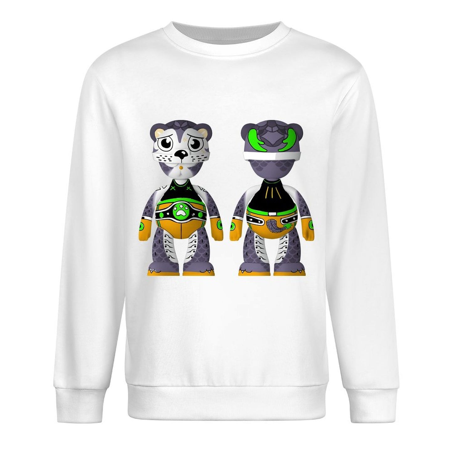 IPIB 250g Crew Neck Long Sleeve Sweatshirt Front GraphicCrew Neck Long Sleeve Sweatshirt6000145-1