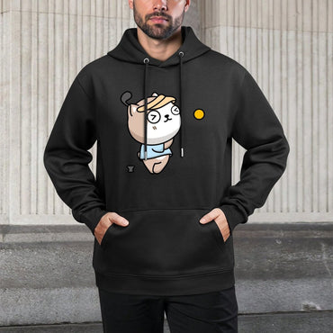 IPBR 250g Hooded Pocket Sweatshirt Front GraphicMen's Hooded  Sweatshirt4000115