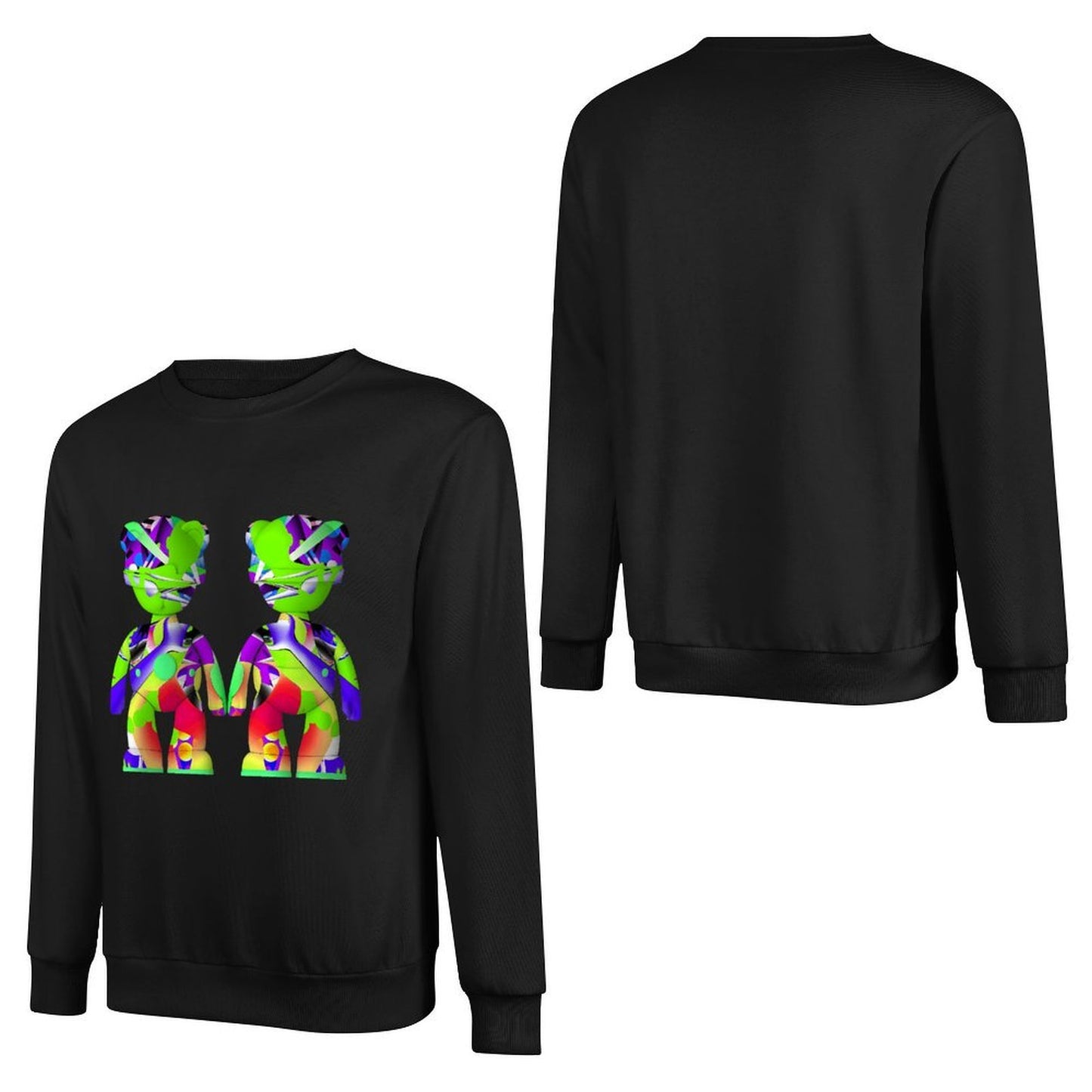IPIB 250g Crew Neck Long Sleeve Sweatshirt Front GraphicCrew Neck Long Sleeve Sweatshirt6000146-6