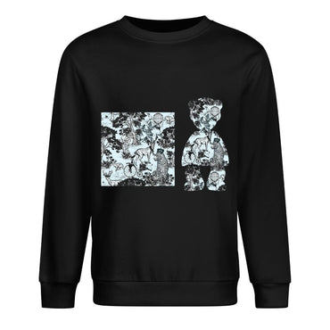 IPIB 250g Crew Neck Long Sleeve Sweatshirt Front GraphicCrew Neck Long Sleeve Sweatshirt6000100-1