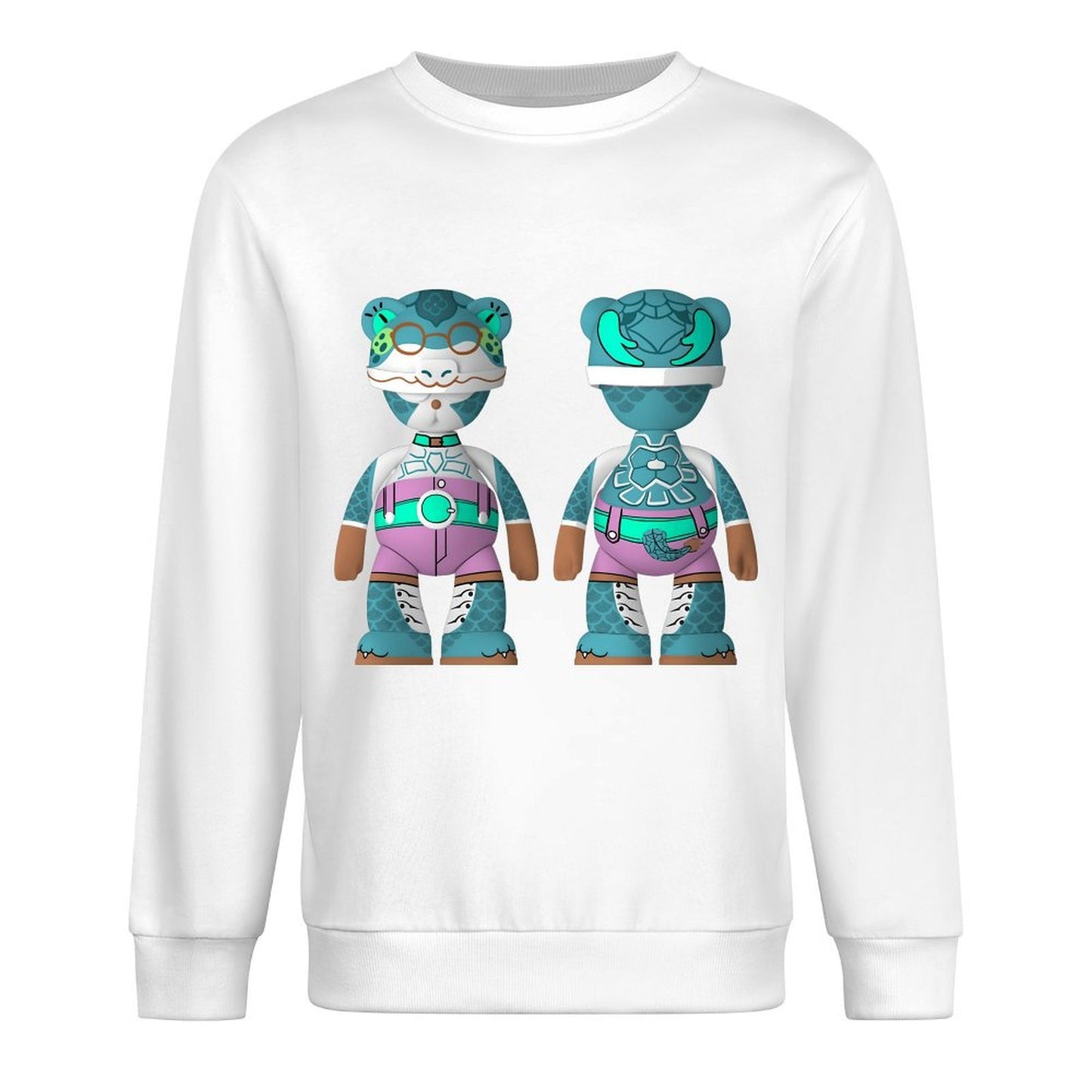 IPIB 250g Crew Neck Long Sleeve Sweatshirt Front GraphicCrew Neck Long Sleeve Sweatshirt6000075-3