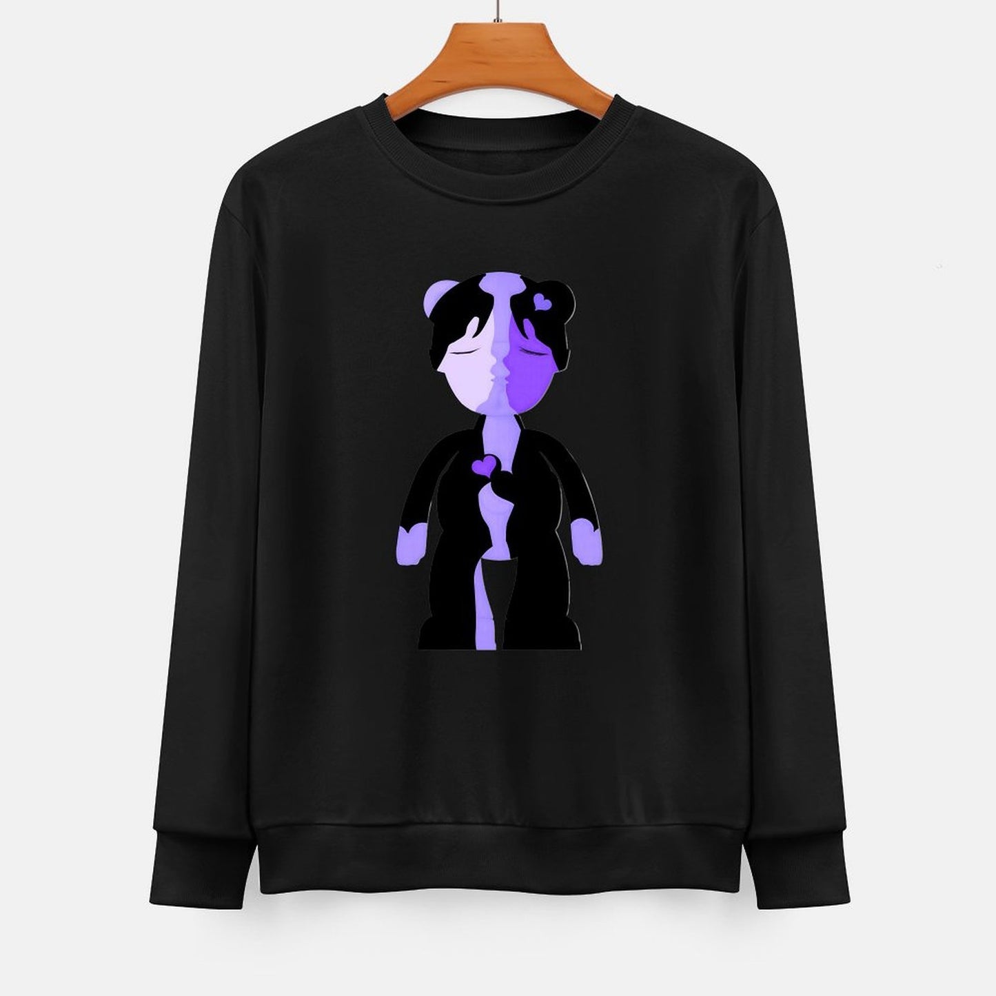 IPIB 250g Crew Neck Long Sleeve Sweatshirt Front GraphicCrew Neck Long Sleeve Sweatshirt6000087-1