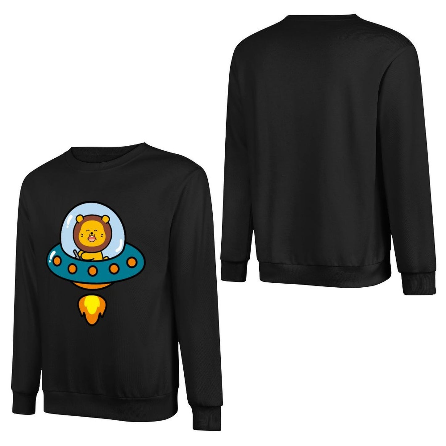IPBR 250g Crew Neck Long Sleeve Sweatshirt Front GraphicCrew Neck Long Sleeve Sweatshirt4001104