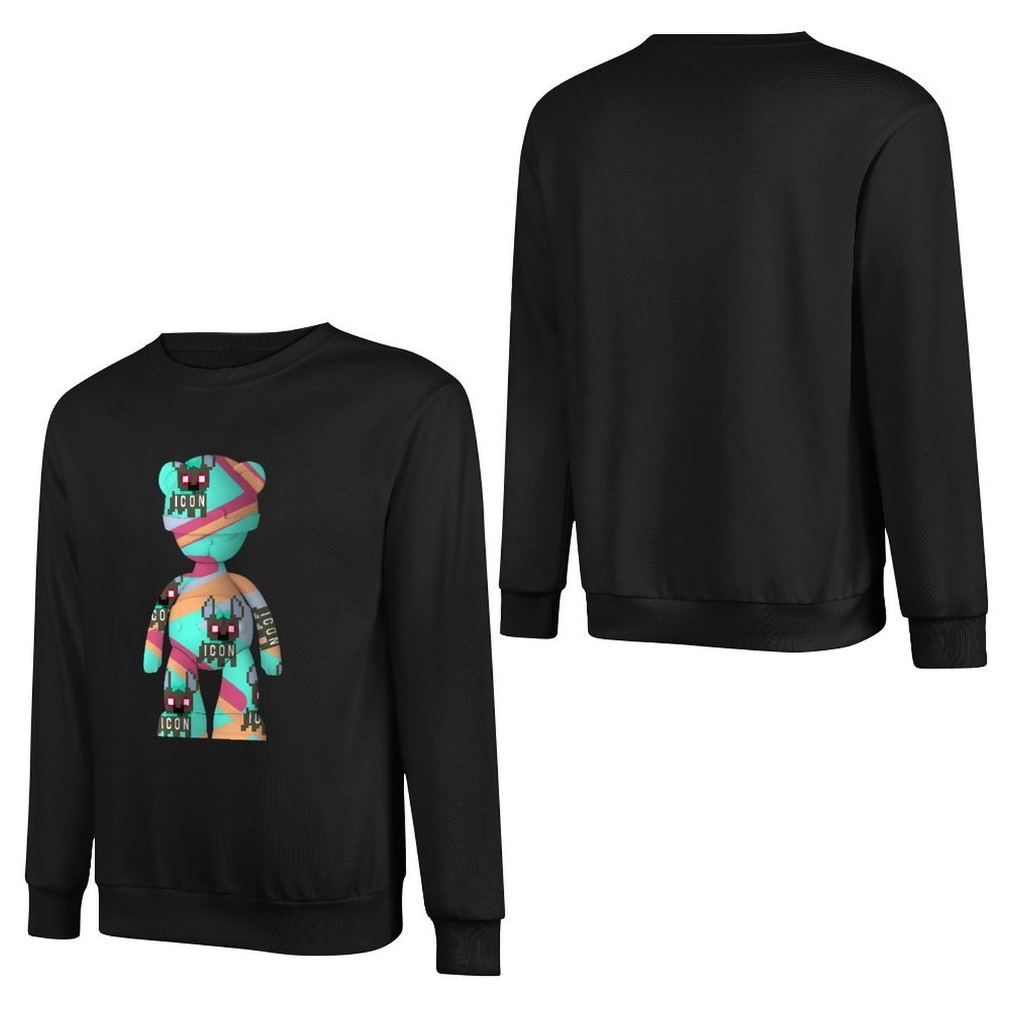 IPIB 250g Crew Neck Long Sleeve Sweatshirt Front GraphicCrew Neck Long Sleeve Sweatshirt6000124-6