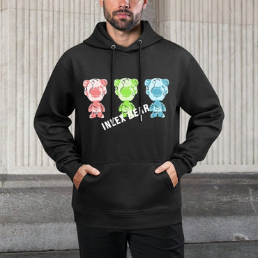 IPIB 250g Hooded Pocket Sweatshirt Front GraphicMen's Hooded  Sweatshirt6000050-1