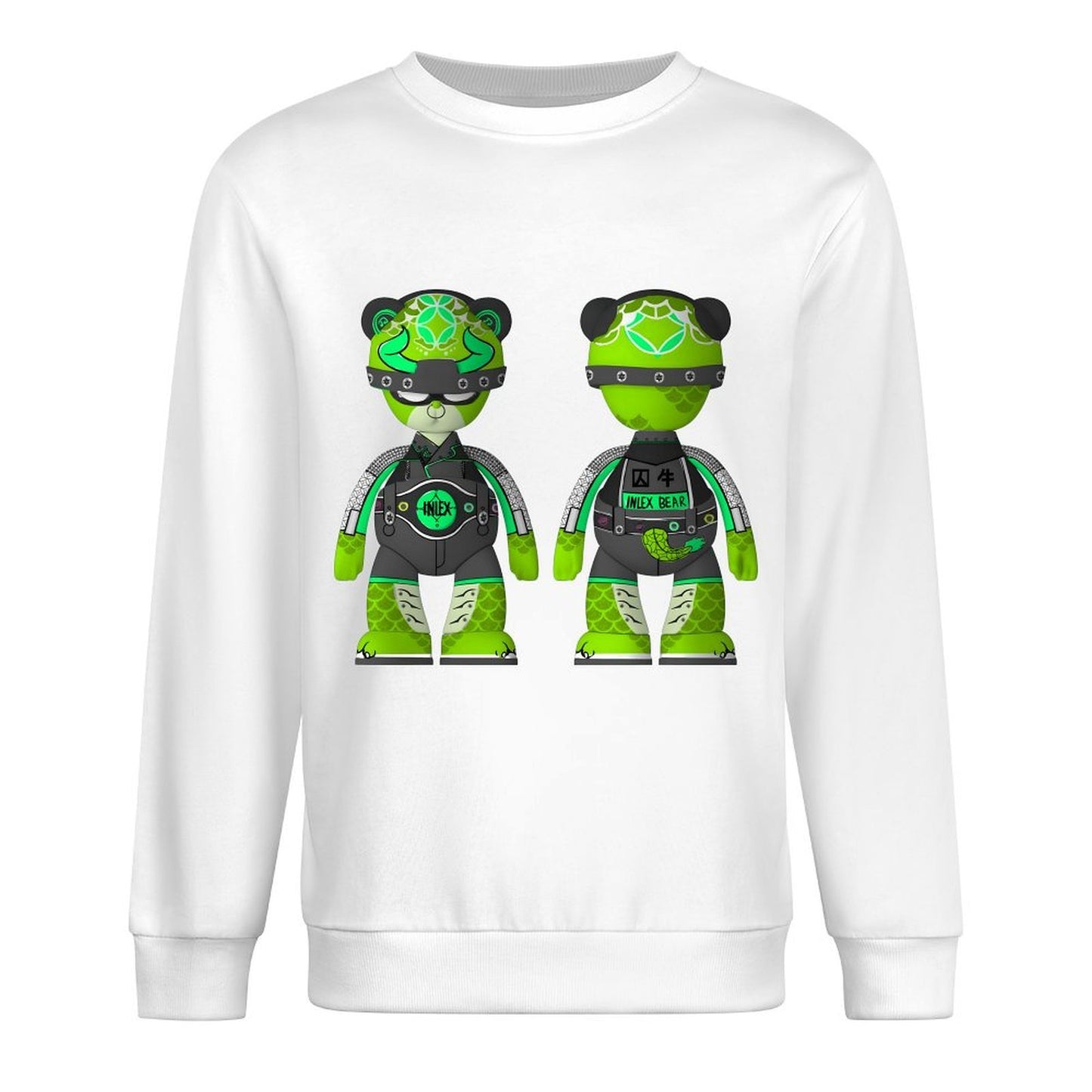 IPIB 250g Crew Neck Long Sleeve Sweatshirt Front GraphicCrew Neck Long Sleeve Sweatshirt6000095-6