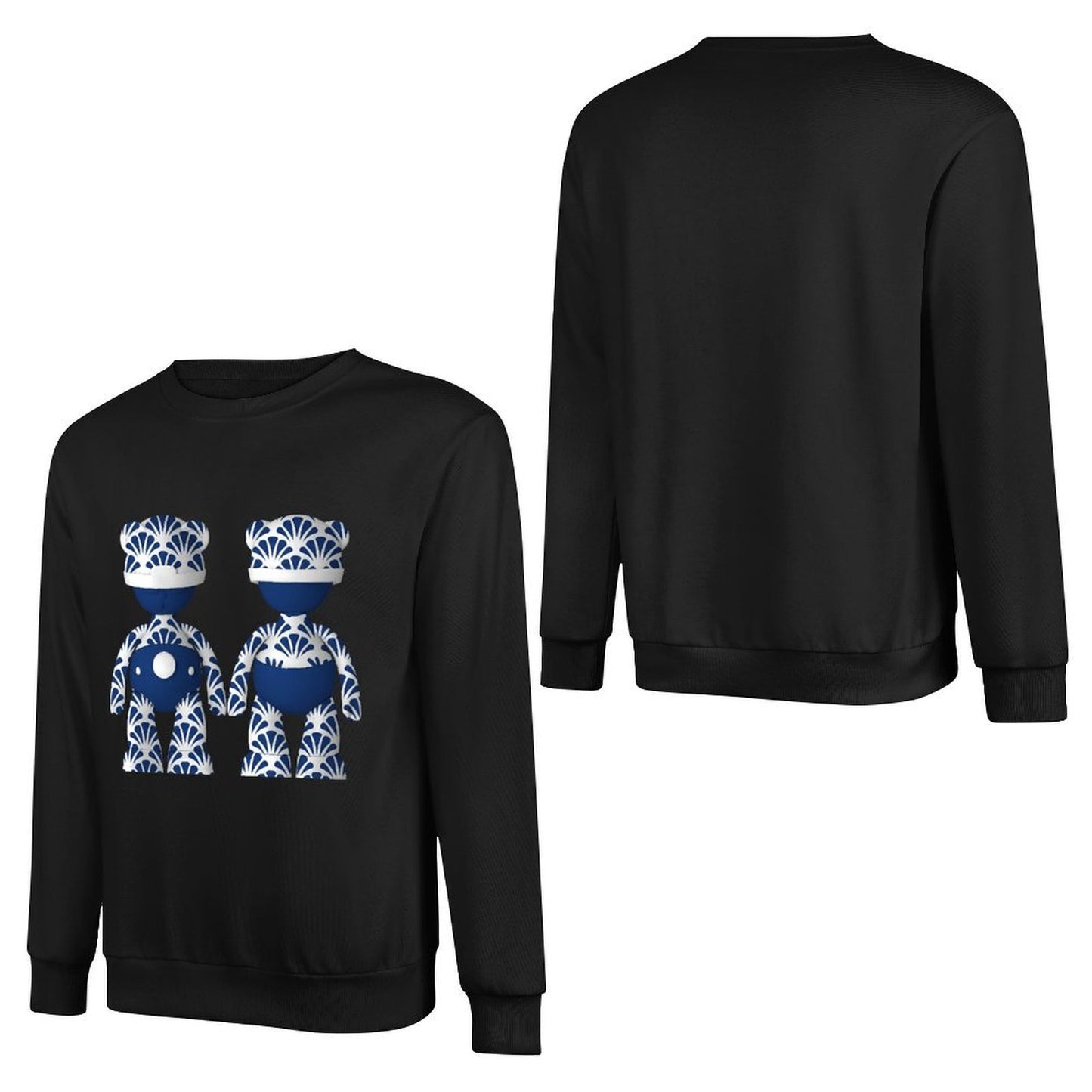 IPIB 250g Crew Neck Long Sleeve Sweatshirt Front GraphicCrew Neck Long Sleeve Sweatshirt6000096-5