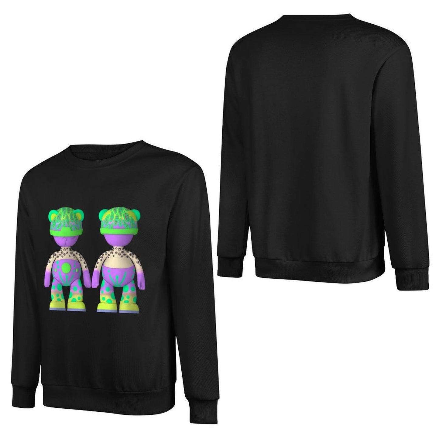 IPIB 250g Crew Neck Long Sleeve Sweatshirt Front GraphicCrew Neck Long Sleeve Sweatshirt6000079-7