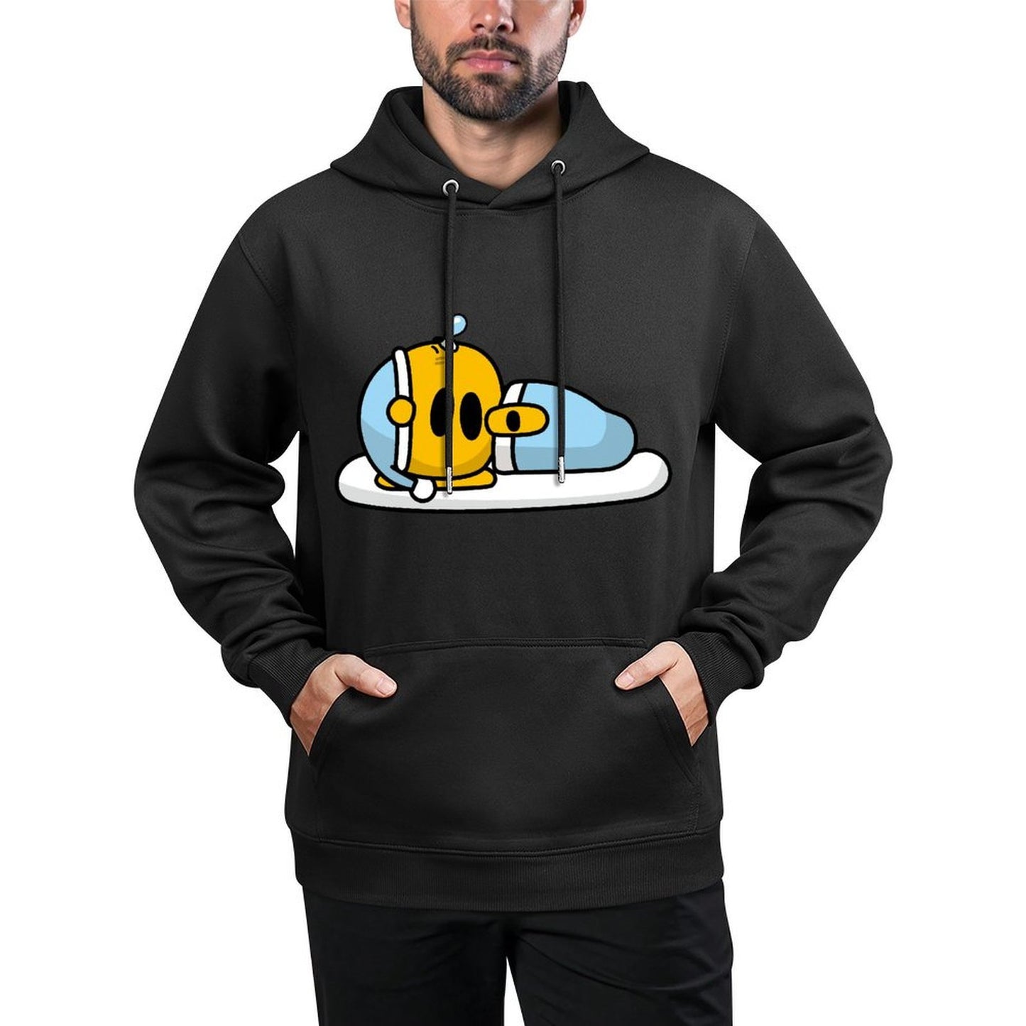 IPBR 250g Hooded Pocket Sweatshirt Front GraphicMen's Hooded  Sweatshirt4000040