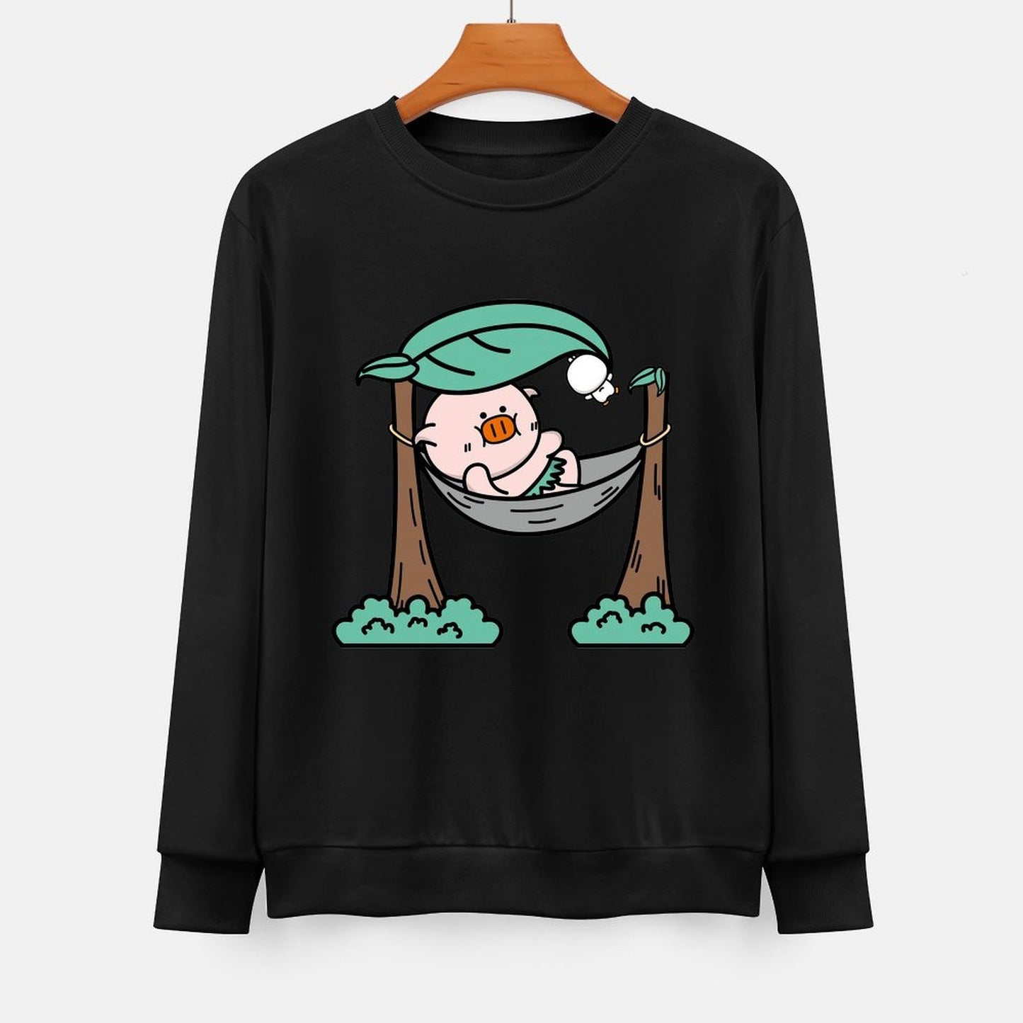 IPBR 250g Crew Neck Long Sleeve Sweatshirt Front GraphicCrew Neck Long Sleeve Sweatshirt4003823