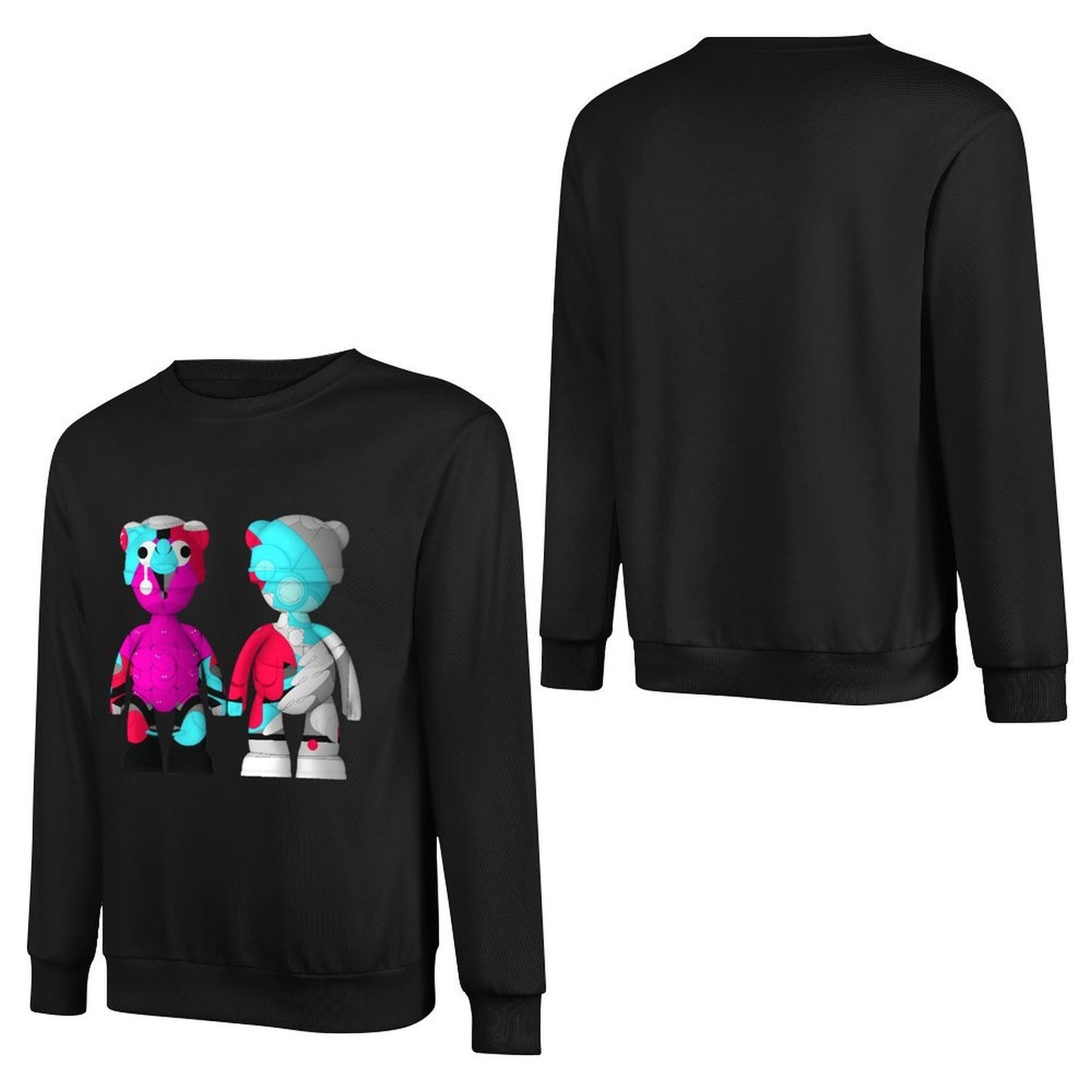 IPIB 250g Crew Neck Long Sleeve Sweatshirt Front GraphicCrew Neck Long Sleeve Sweatshirt6000144-8