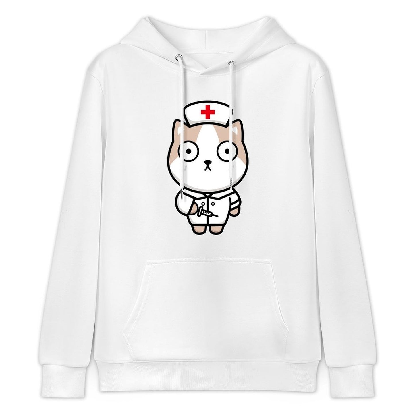 Chill Pocket Tee Front Graphic Hoodies