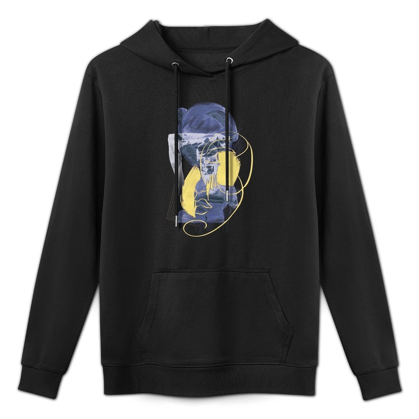 IPIB 250g Hooded Pocket Sweatshirt Front GraphicMen's Hooded  Sweatshirt6000019-2
