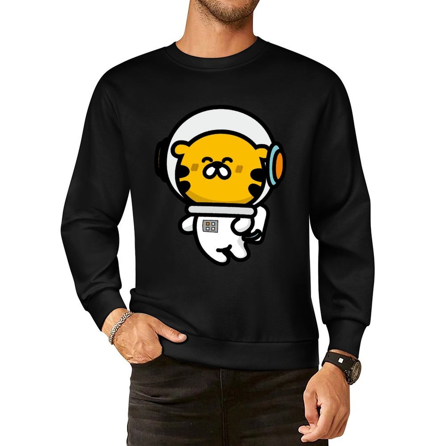 IPBR 250g Crew Neck Long Sleeve Sweatshirt Front GraphicCrew Neck Long Sleeve Sweatshirt4001041
