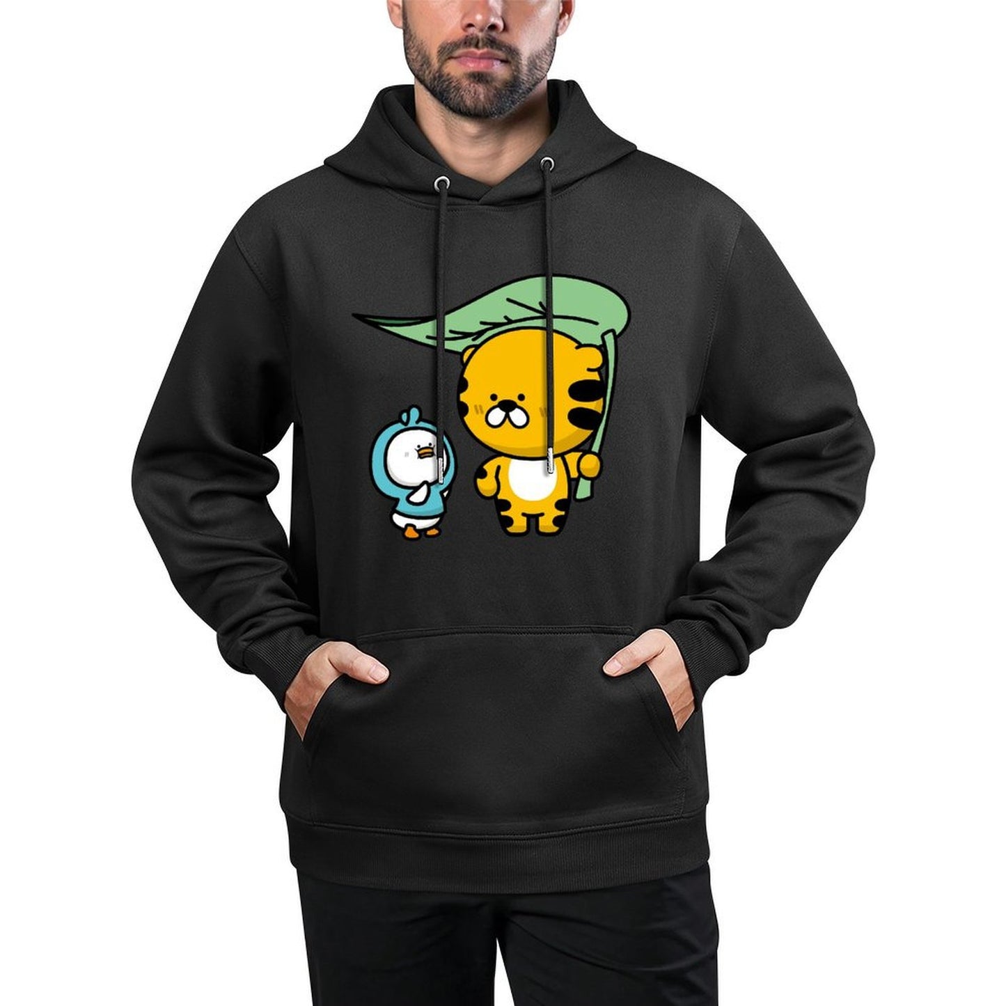 IPBR 250g Hooded Pocket Sweatshirt Front GraphicMen's Hooded  Sweatshirt4000126