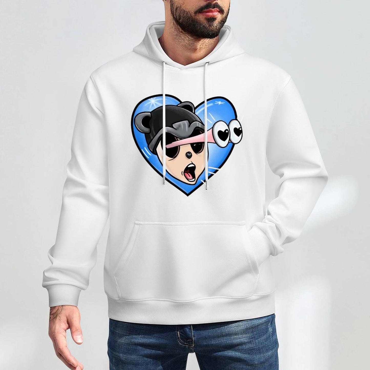 Hoodie Front PatternBreathable EasyStyle