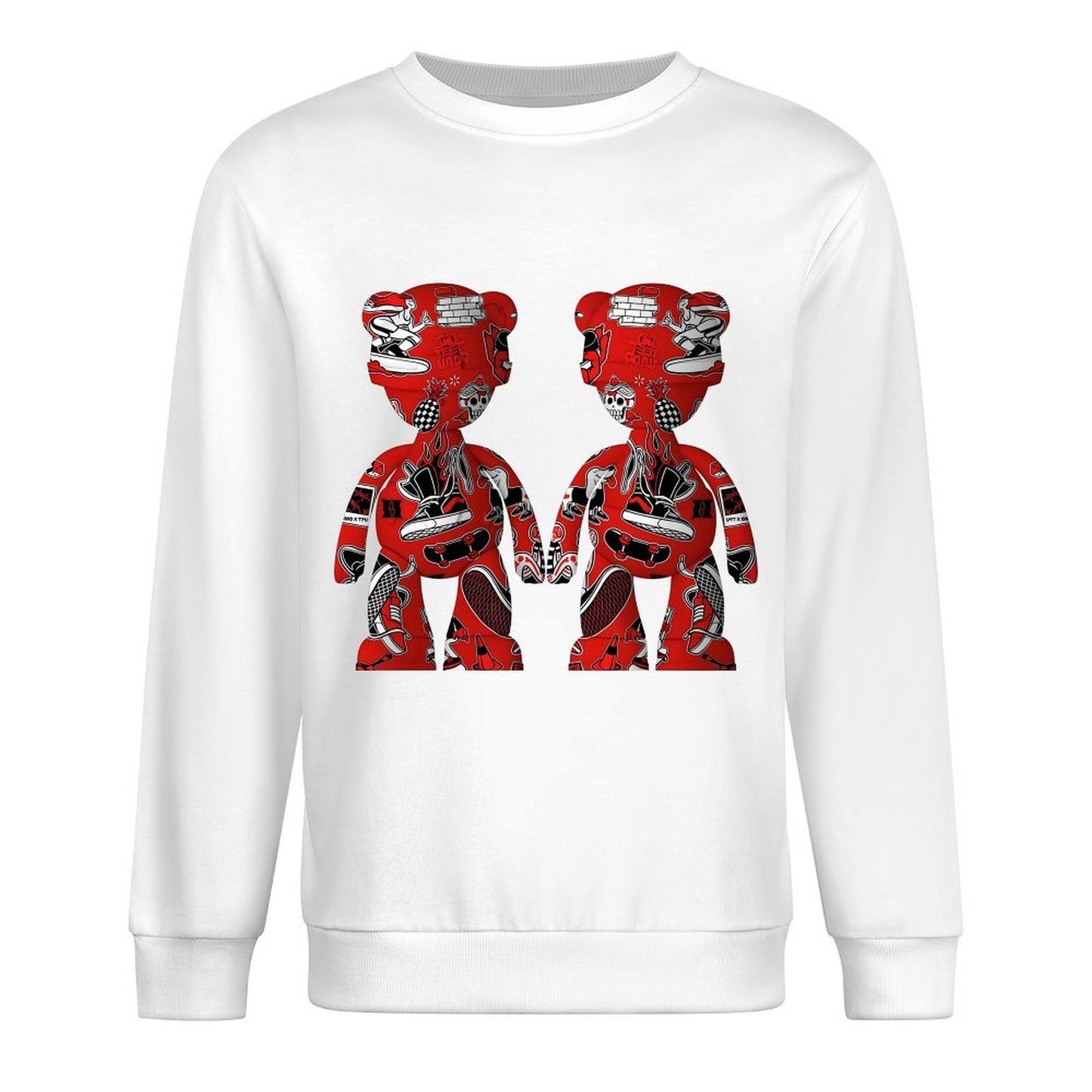 IPIB 250g Crew Neck Long Sleeve Sweatshirt Front GraphicCrew Neck Long Sleeve Sweatshirt6000084-1