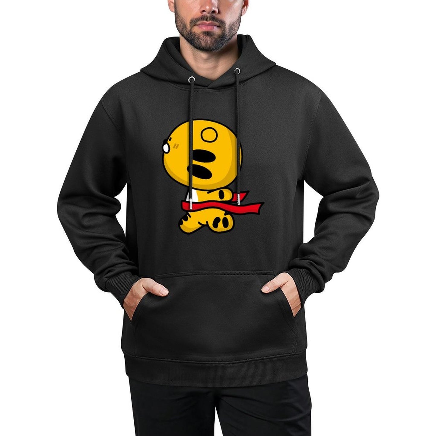 IPBR 250g Hooded Pocket Sweatshirt Front GraphicMen's Hooded  Sweatshirt4000029