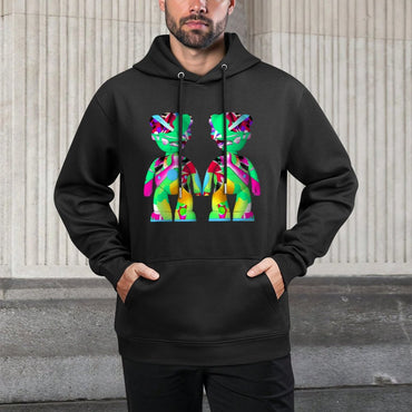IPIB 250g Hooded Pocket Sweatshirt Front GraphicMen's Hooded  Sweatshirt6000146-5