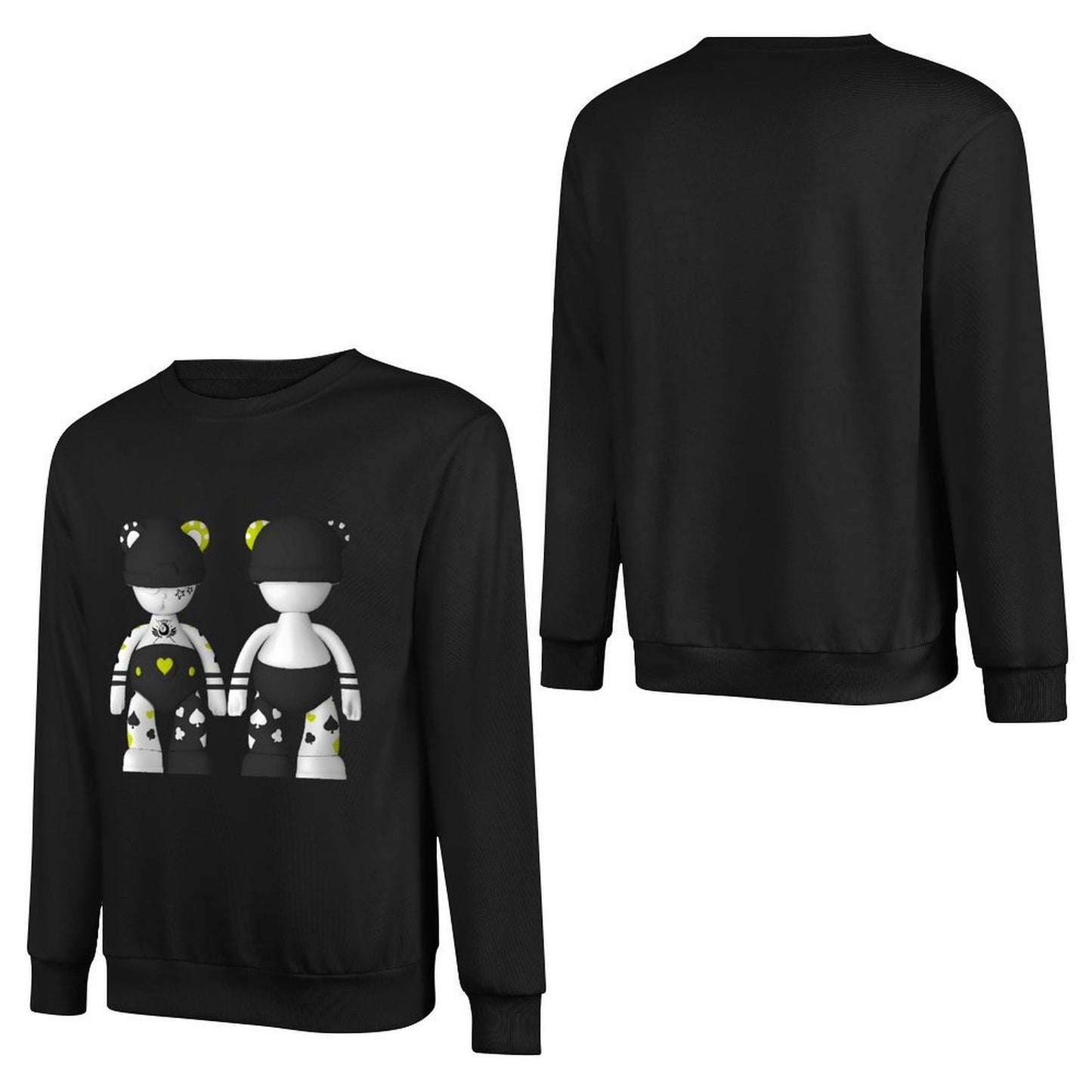 IPIB 250g Crew Neck Long Sleeve Sweatshirt Front GraphicCrew Neck Long Sleeve Sweatshirt6000094-1