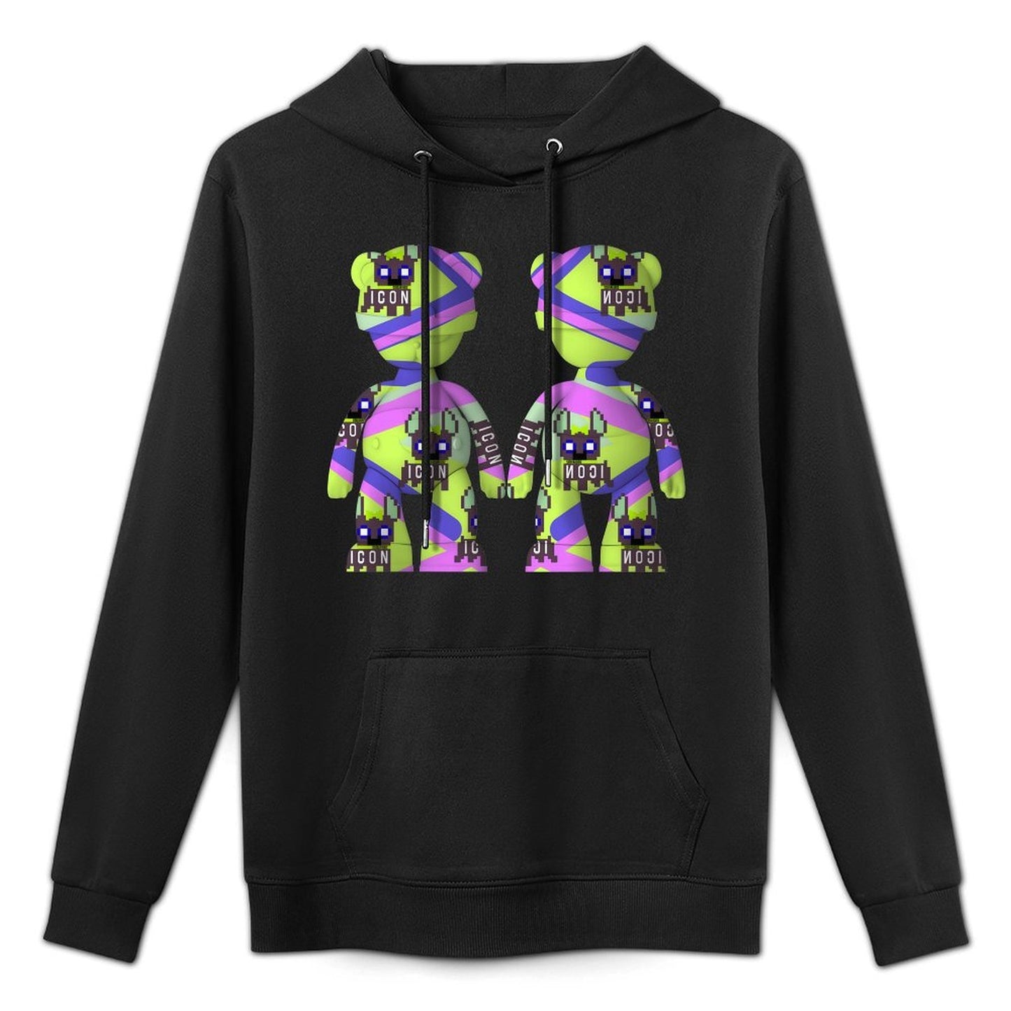 IPIB 250g Hooded Pocket Sweatshirt Front GraphicMen's Hooded  Sweatshirt6000078-5