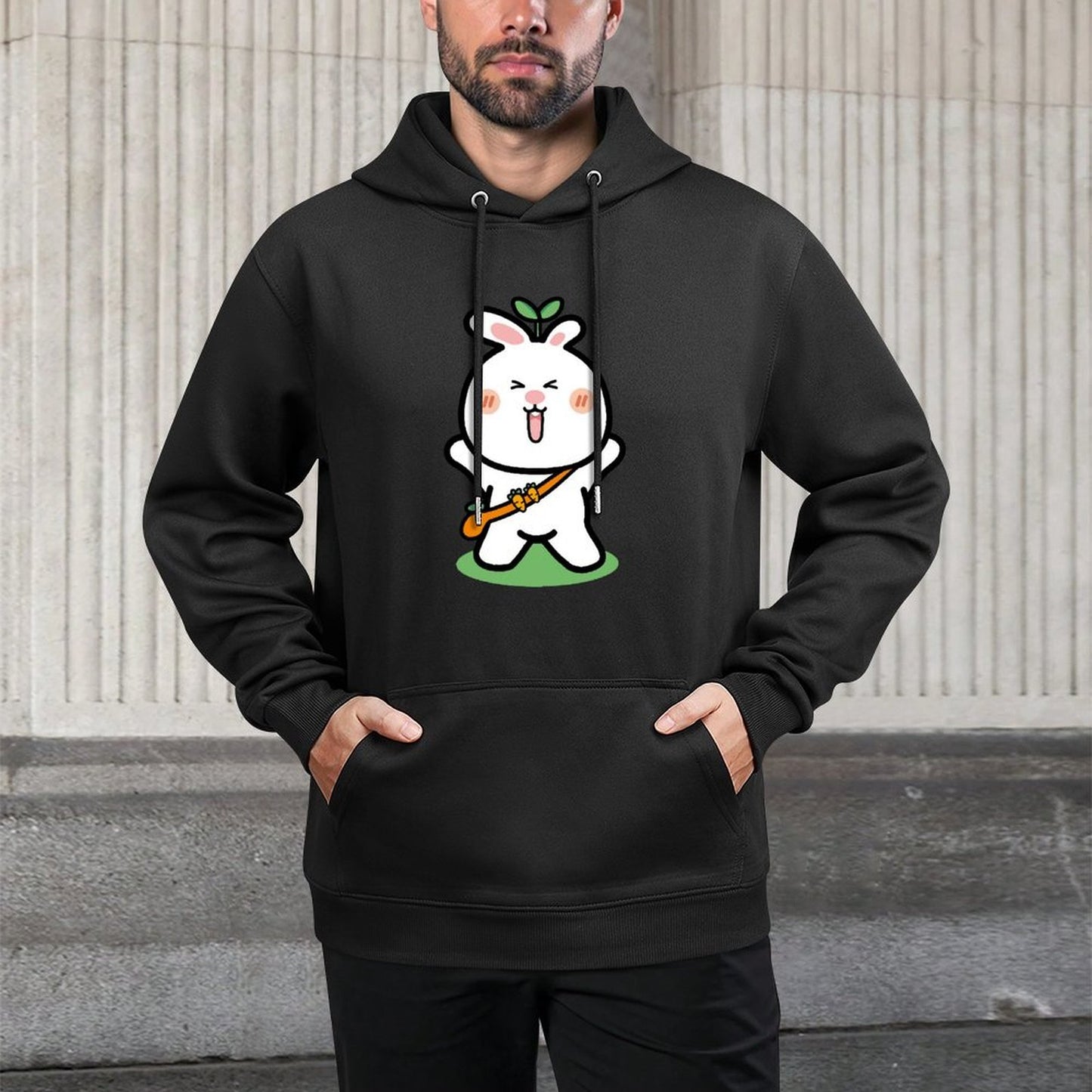 Softstyle Refined Front Graphic Hoodies