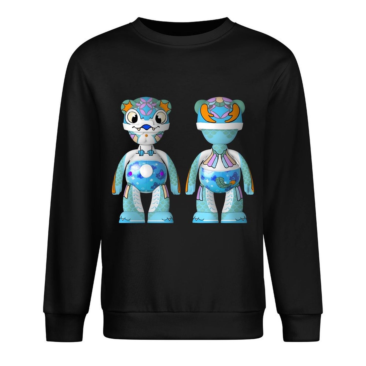 IPIB 250g Crew Neck Long Sleeve Sweatshirt Front GraphicCrew Neck Long Sleeve Sweatshirt6000077-1