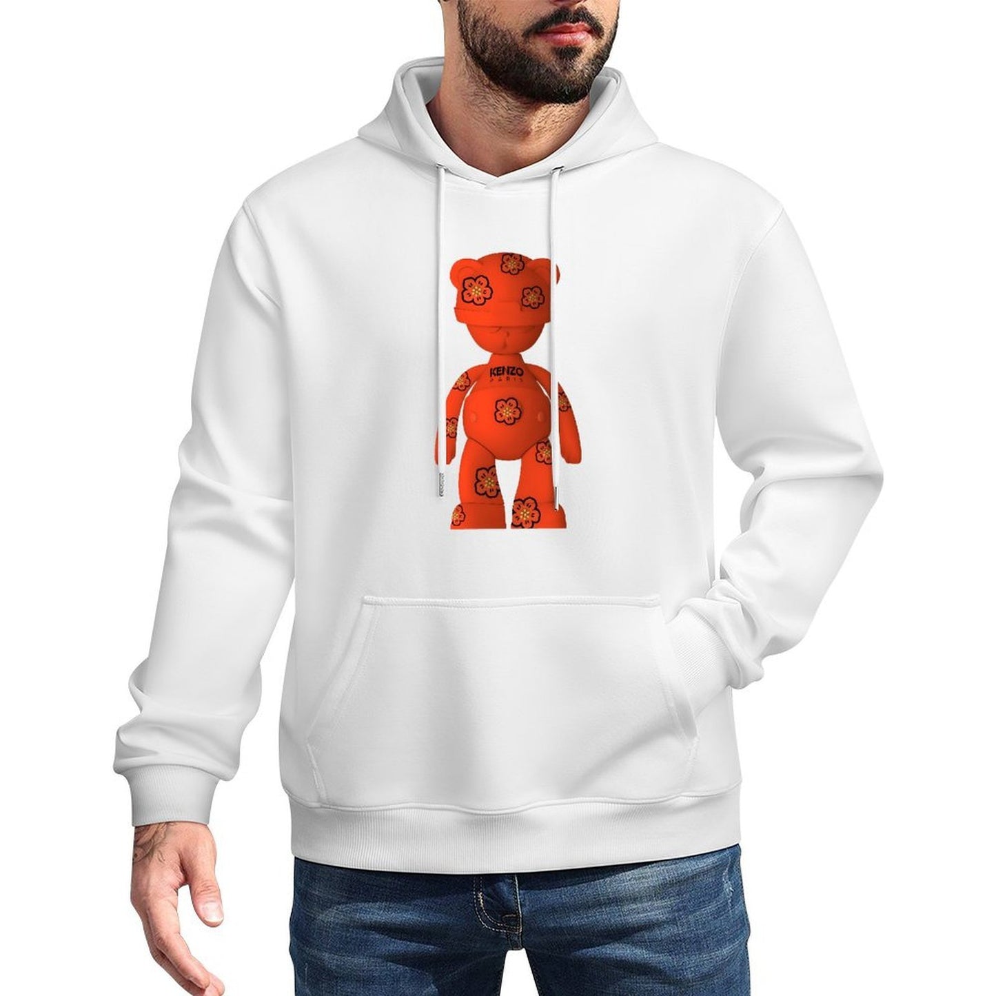 IPIB 250g Hooded Pocket Sweatshirt Front GraphicMen's Hooded  Sweatshirt6000121-4