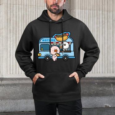 IPBR 250g Hooded Pocket Sweatshirt Front GraphicMen's Hooded  Sweatshirt4000048