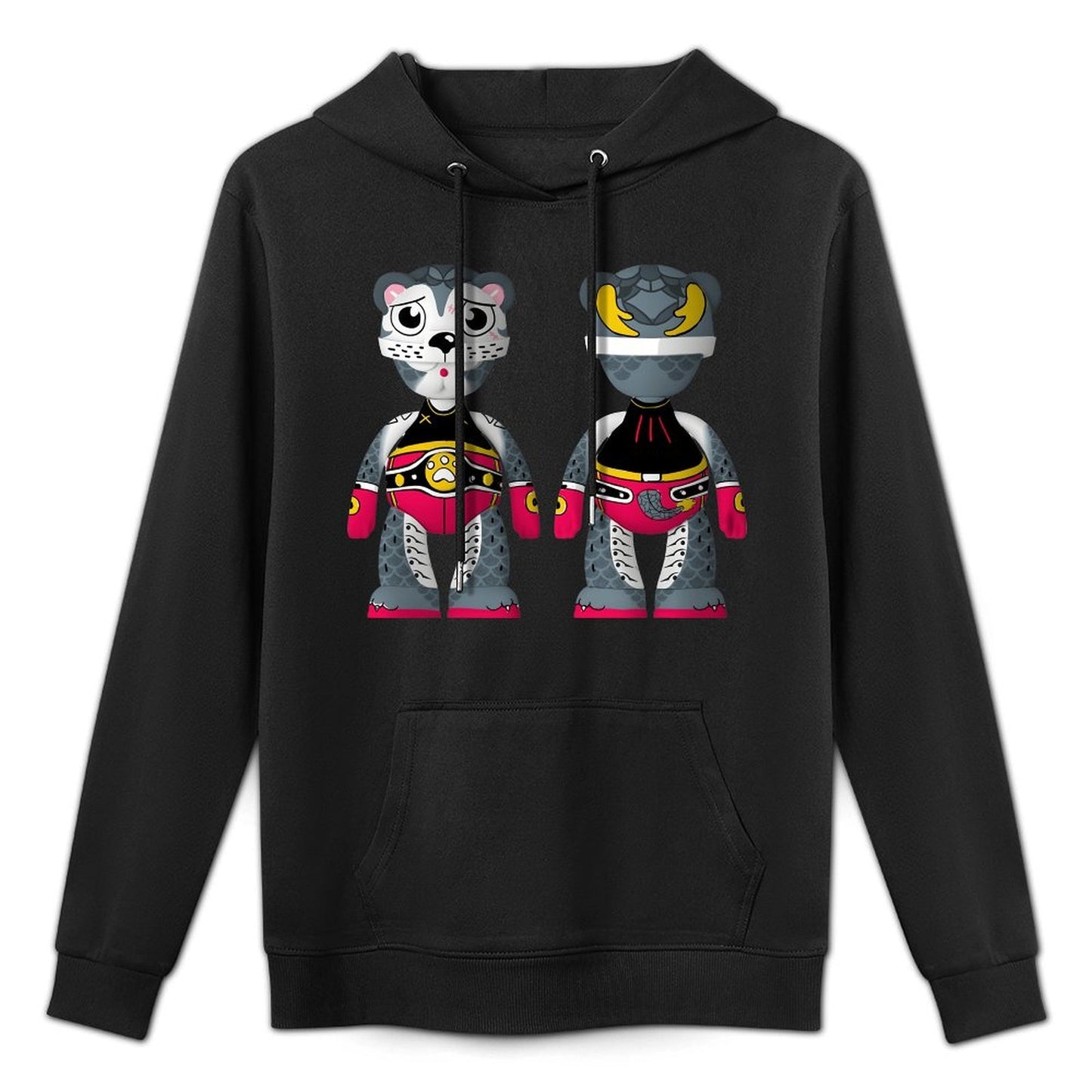 IPIB 250g Hooded Pocket Sweatshirt Front GraphicMen's Hooded  Sweatshirt6000145-4