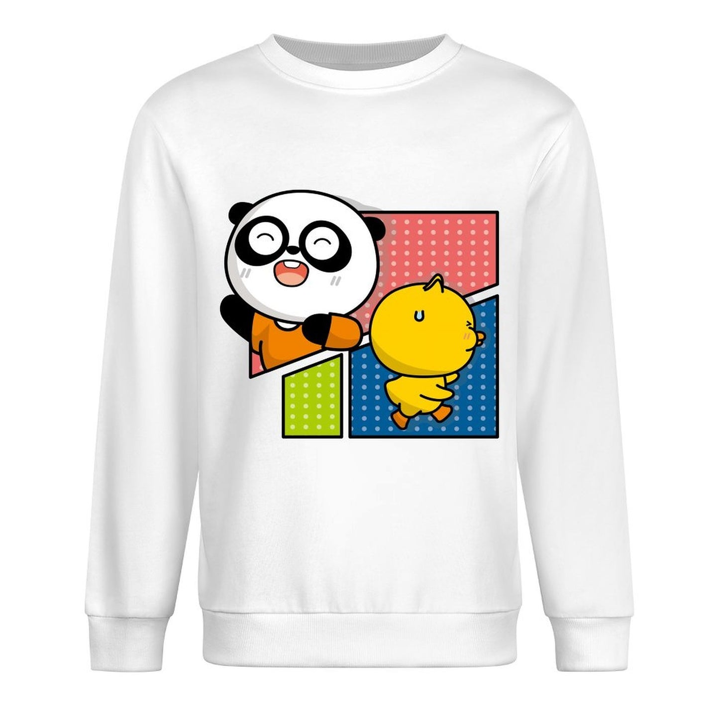 Front Patterned Long Sleeve TopSeries Printing