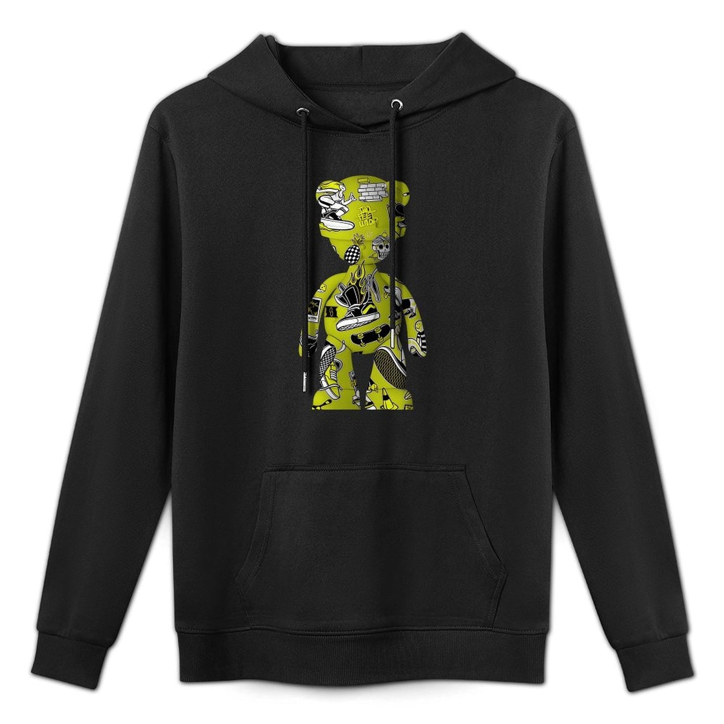 IPIB 250g Hooded Pocket Sweatshirt Front GraphicMen's Hooded  Sweatshirt6000118-1
