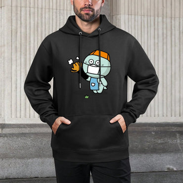 IPBR 250g Hooded Pocket Sweatshirt Front GraphicMen's Hooded  Sweatshirt4000330