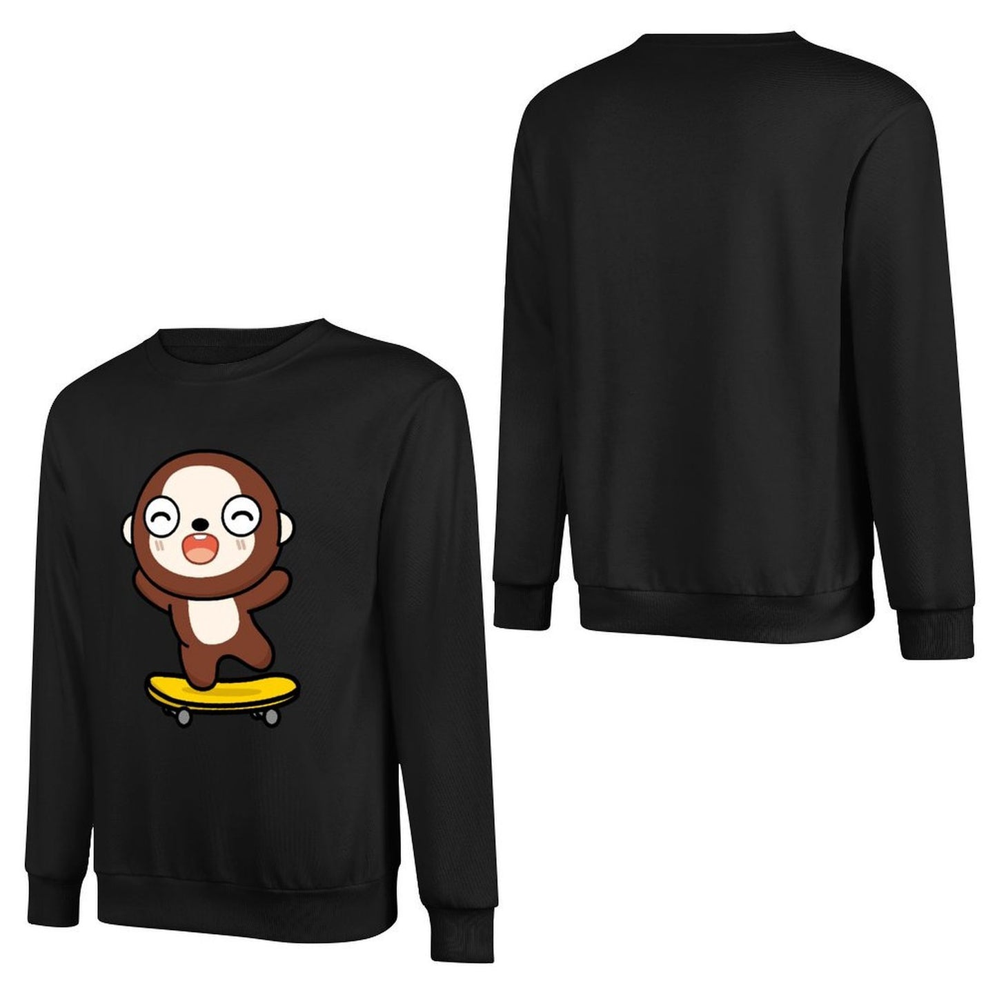 IPBR 250g Crew Neck Long Sleeve Sweatshirt Front GraphicCrew Neck Long Sleeve Sweatshirt4001320