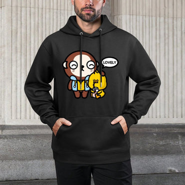 IPBR 250g Hooded Pocket Sweatshirt Front GraphicMen's Hooded  Sweatshirt4001155