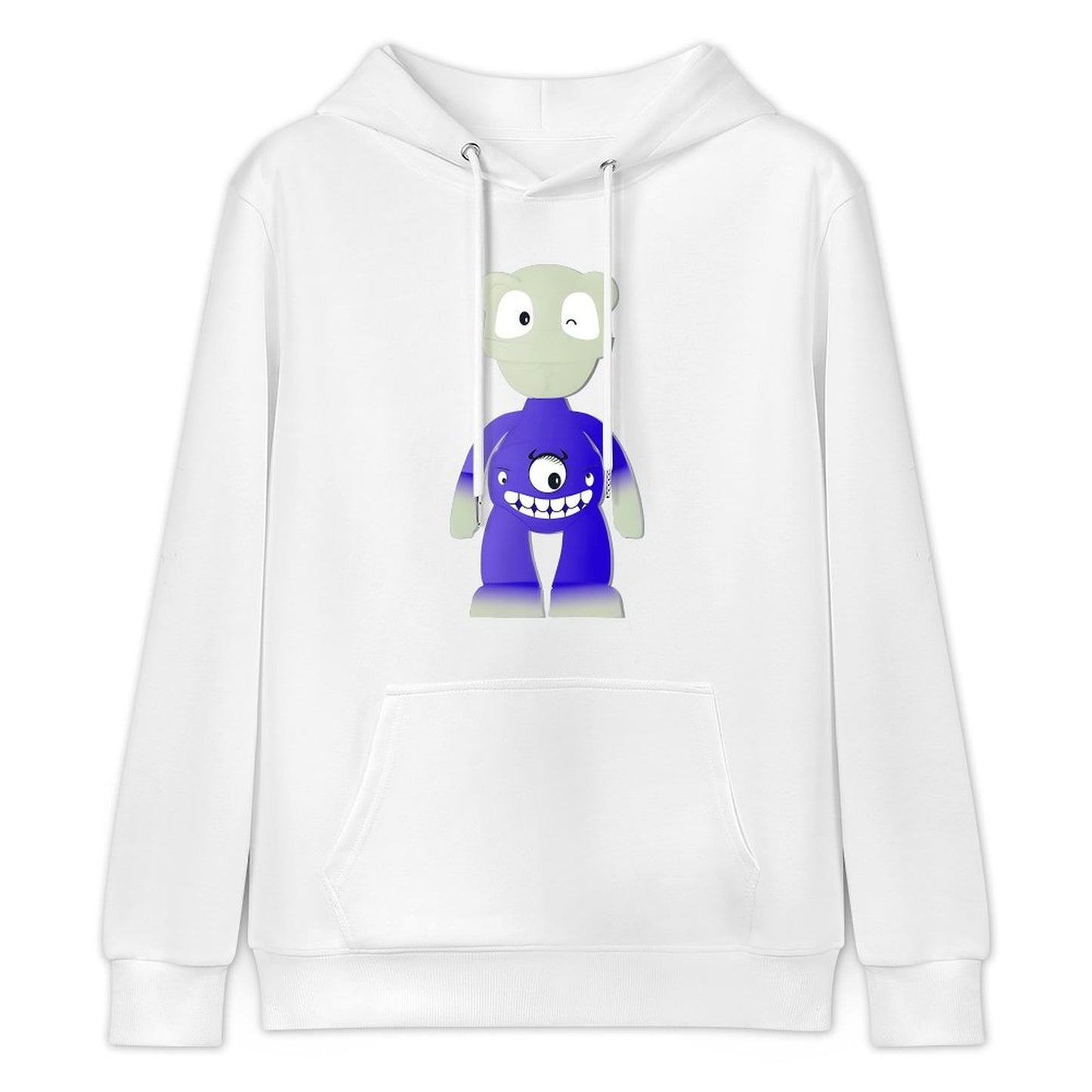 Hoodie Front PatternRetro RegularFit