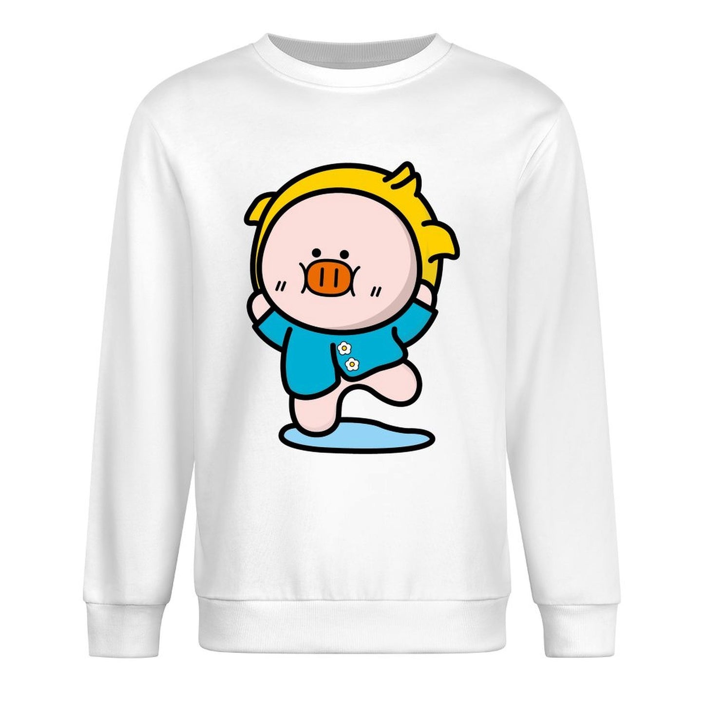 IPBR 250g Crew Neck Long Sleeve Sweatshirt Front GraphicCrew Neck Long Sleeve Sweatshirt4001116