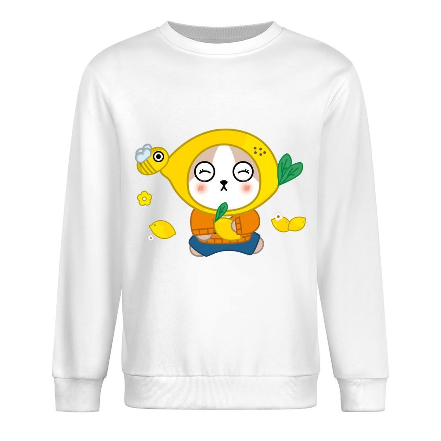 Front Patterned Long Sleeve TopClassicFit ActiveWear