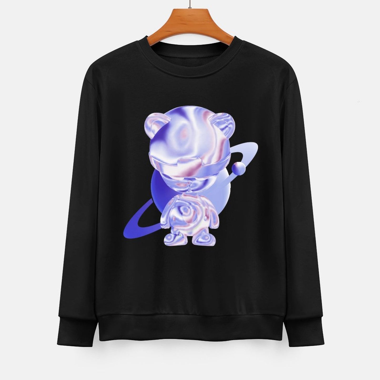 IPIB 250g Crew Neck Long Sleeve Sweatshirt Front GraphicCrew Neck Long Sleeve Sweatshirt6000025-1
