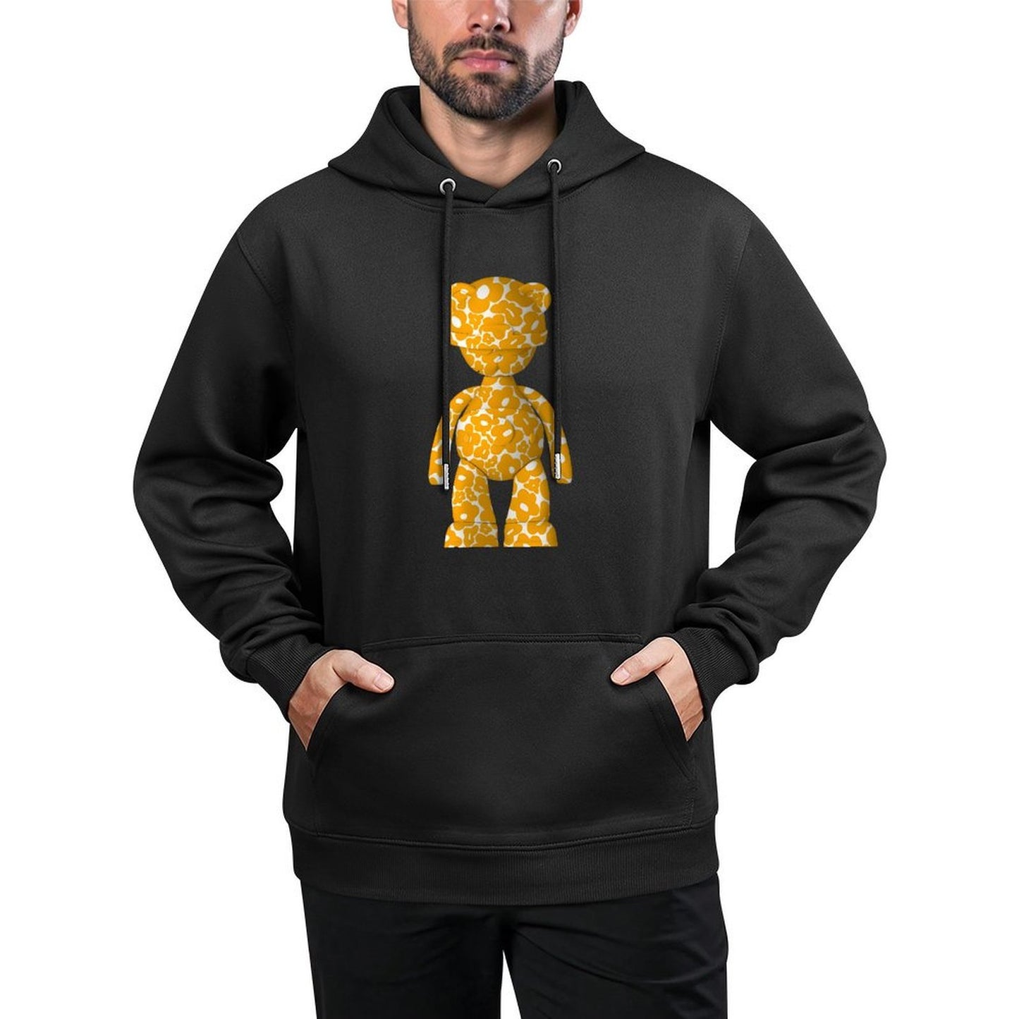 IPIB 250g Hooded Pocket Sweatshirt Front GraphicMen's Hooded  Sweatshirt6000130-6