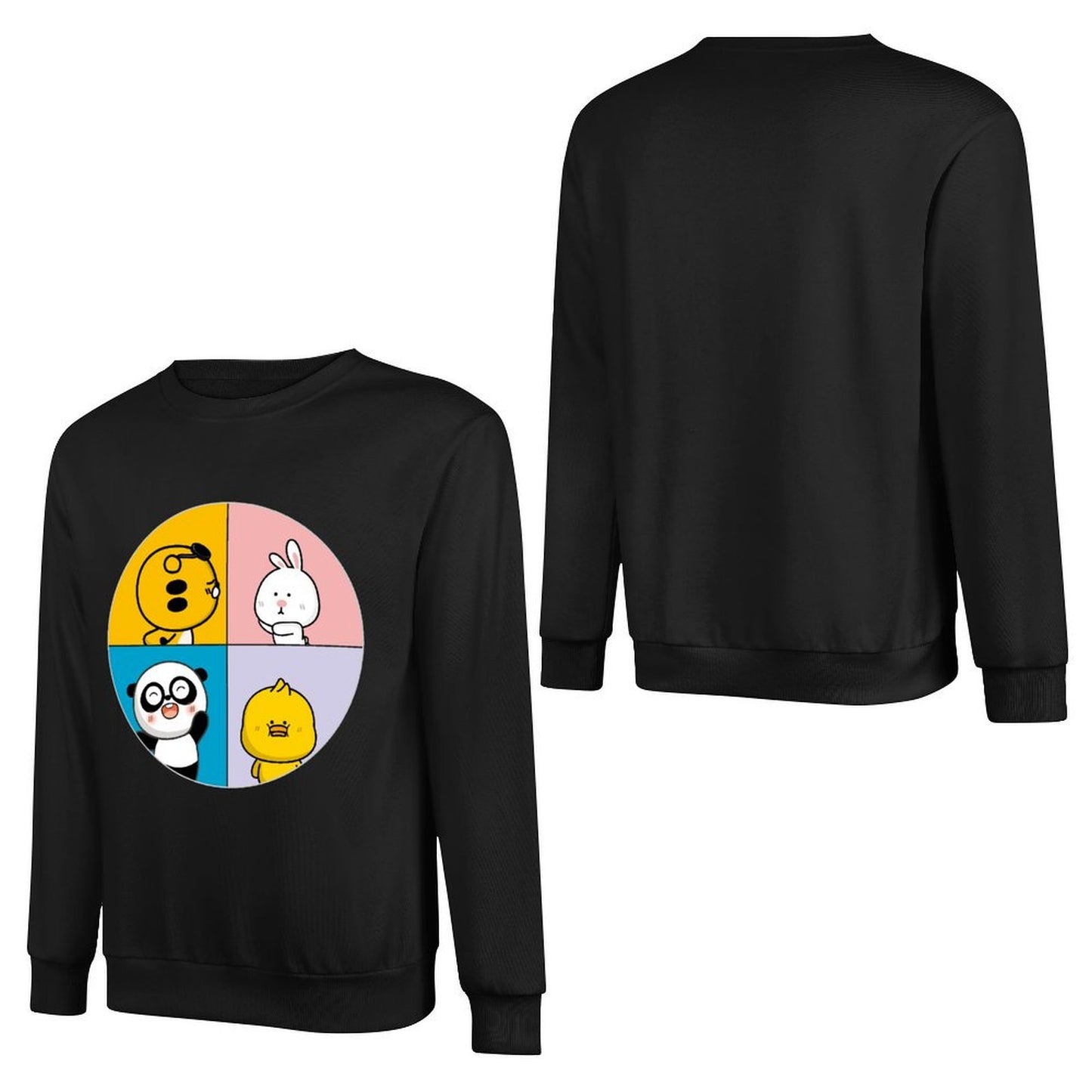 IPBR 250g Crew Neck Long Sleeve Sweatshirt Front GraphicCrew Neck Long Sleeve Sweatshirt4001309