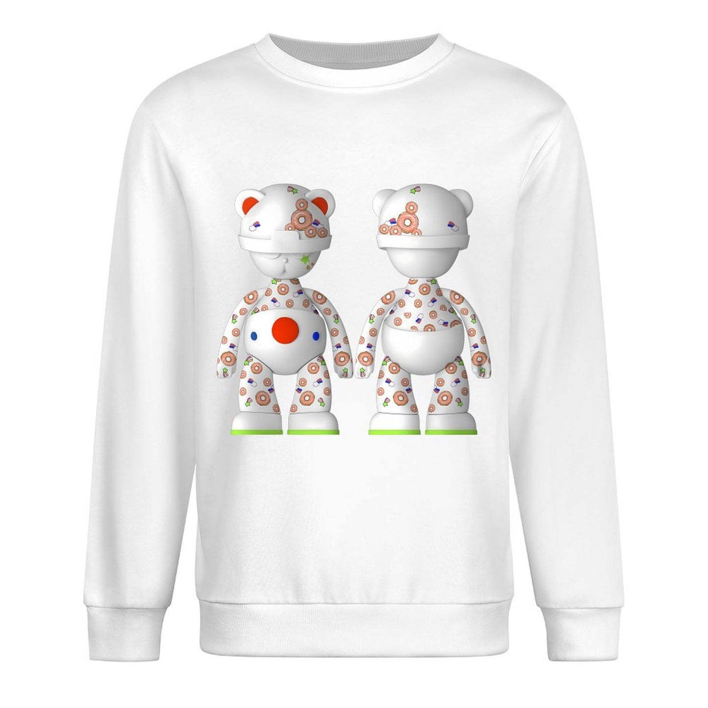 IPIB 250g Crew Neck Long Sleeve Sweatshirt Front GraphicCrew Neck Long Sleeve Sweatshirt6000097-6