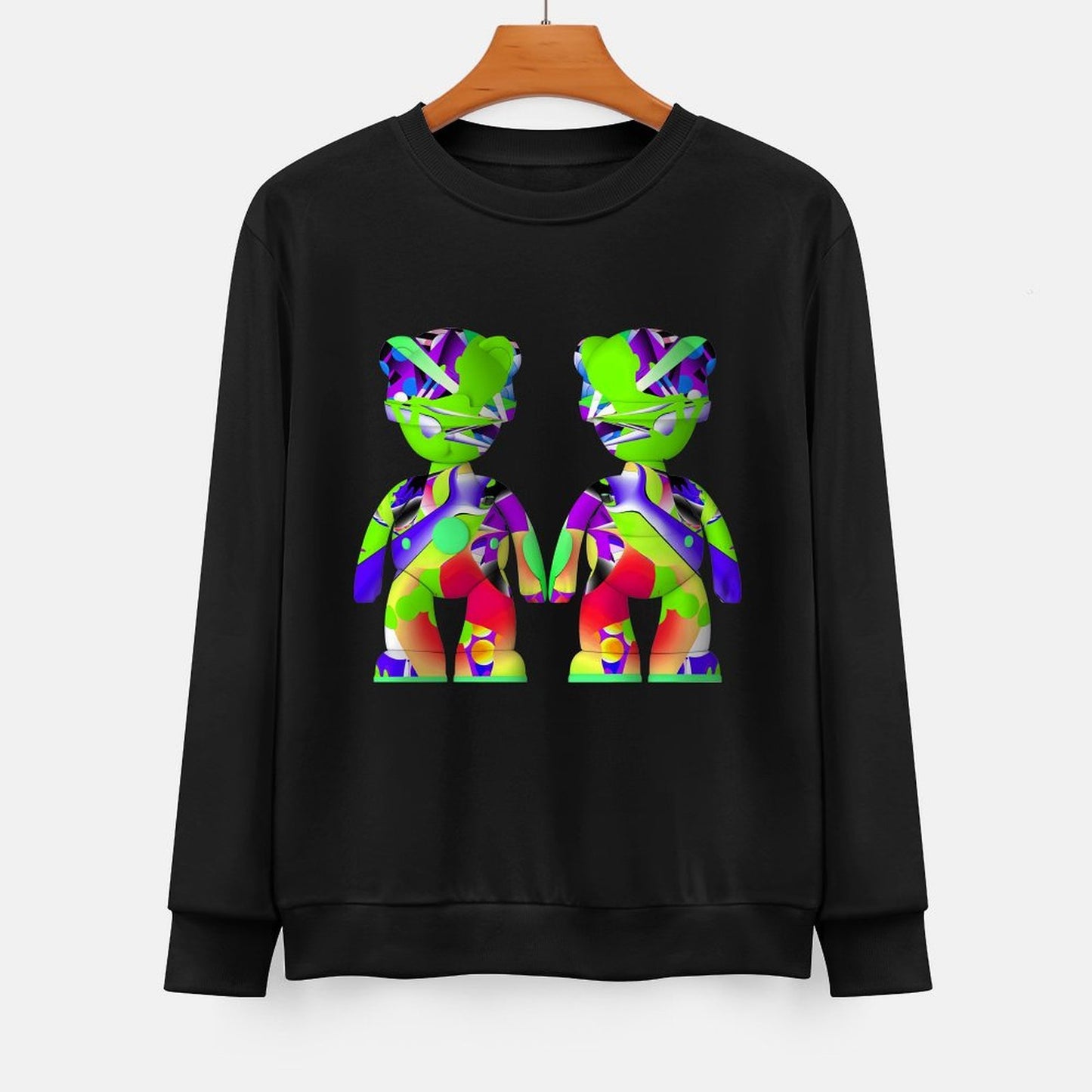 IPIB 250g Crew Neck Long Sleeve Sweatshirt Front GraphicCrew Neck Long Sleeve Sweatshirt6000146-6