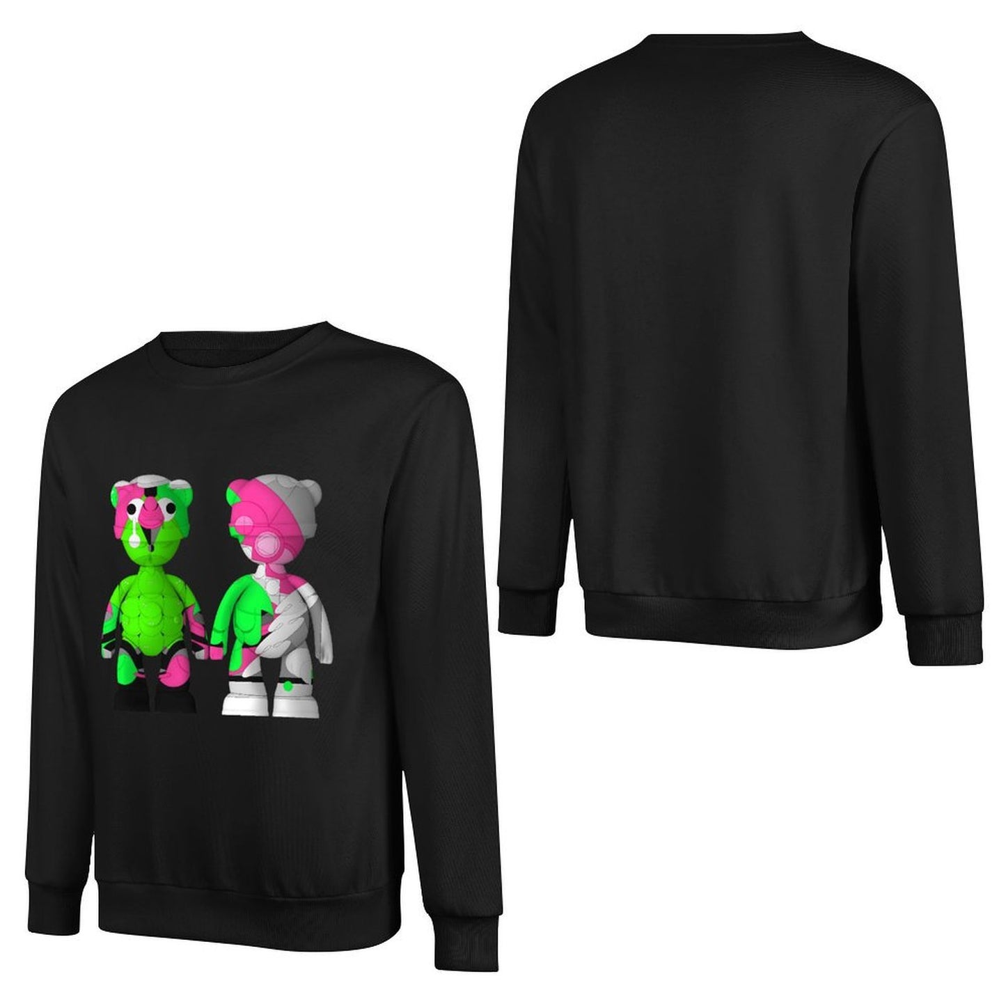 IPIB 250g Crew Neck Long Sleeve Sweatshirt Front GraphicCrew Neck Long Sleeve Sweatshirt6000144-1