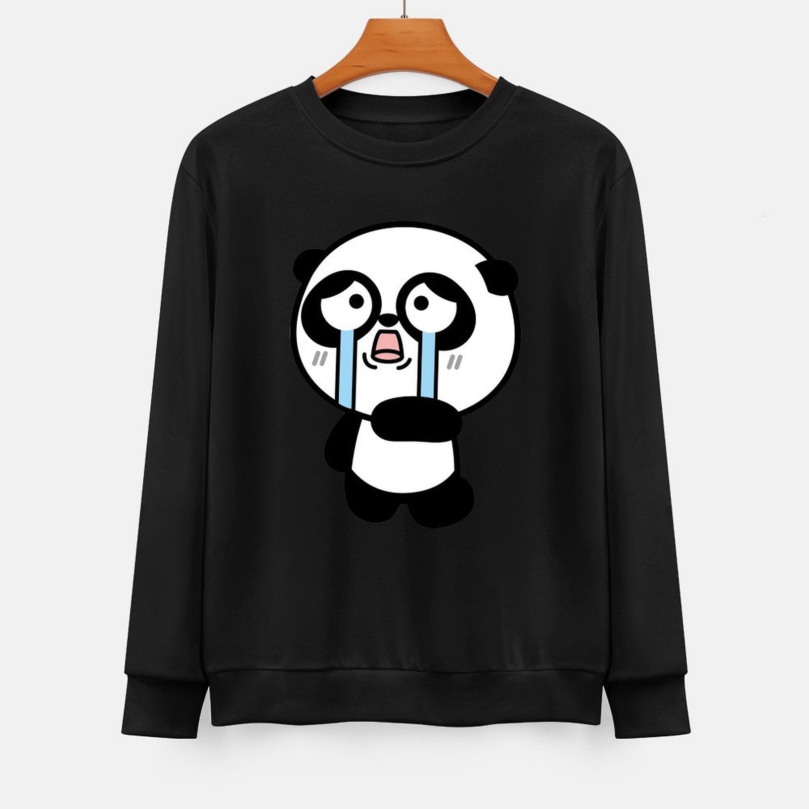 Front Patterned Long Sleeve TopClean TimelessStyle