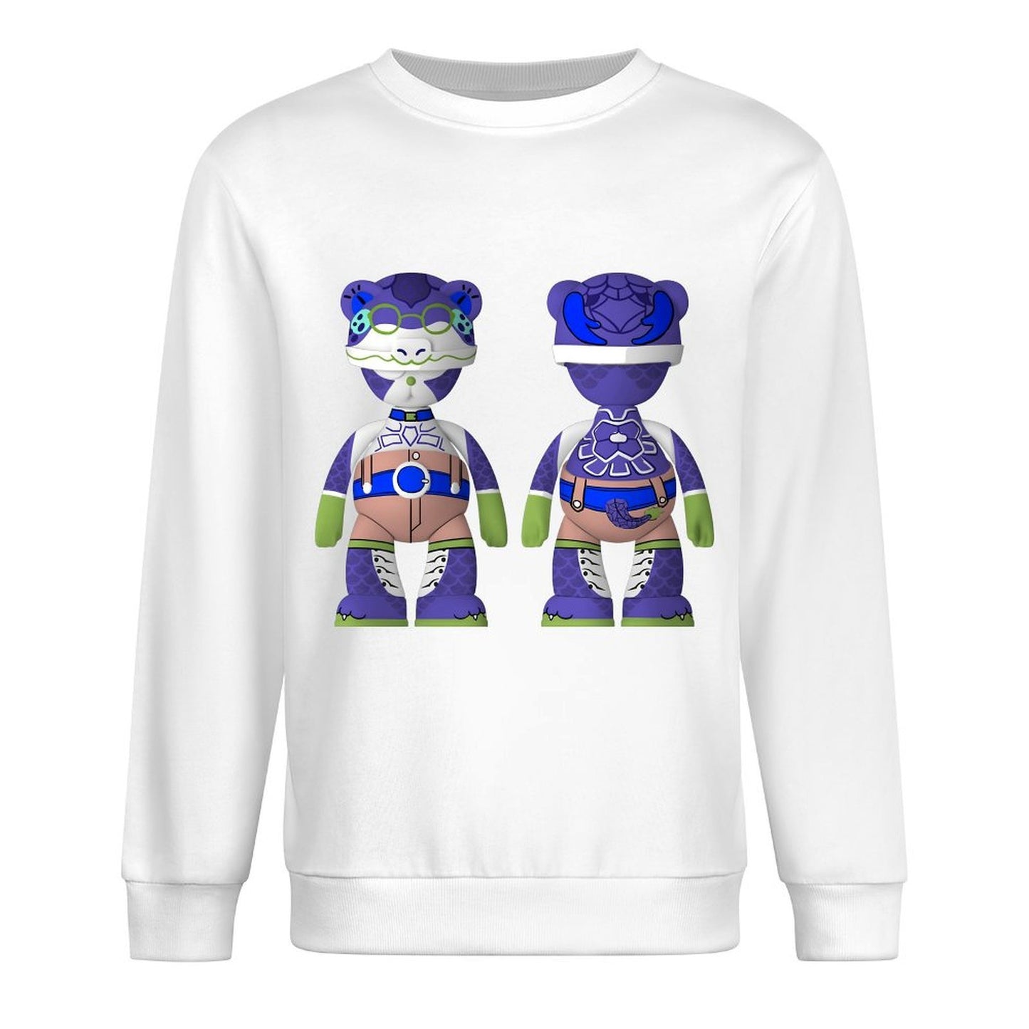 IPIB 250g Crew Neck Long Sleeve Sweatshirt Front GraphicCrew Neck Long Sleeve Sweatshirt6000075-6