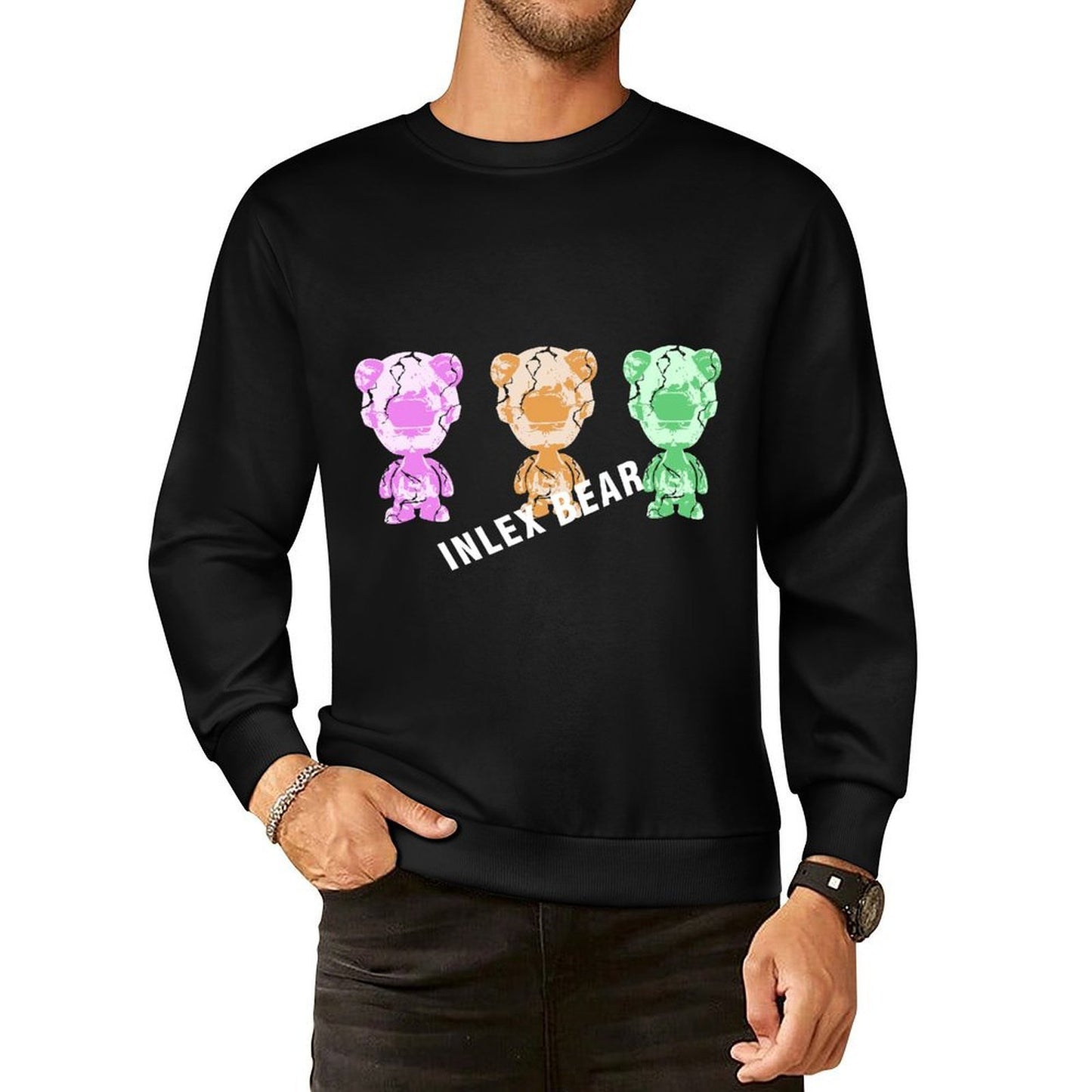 Long Sleeve With Front PatternEasy-Care Soft-Touch