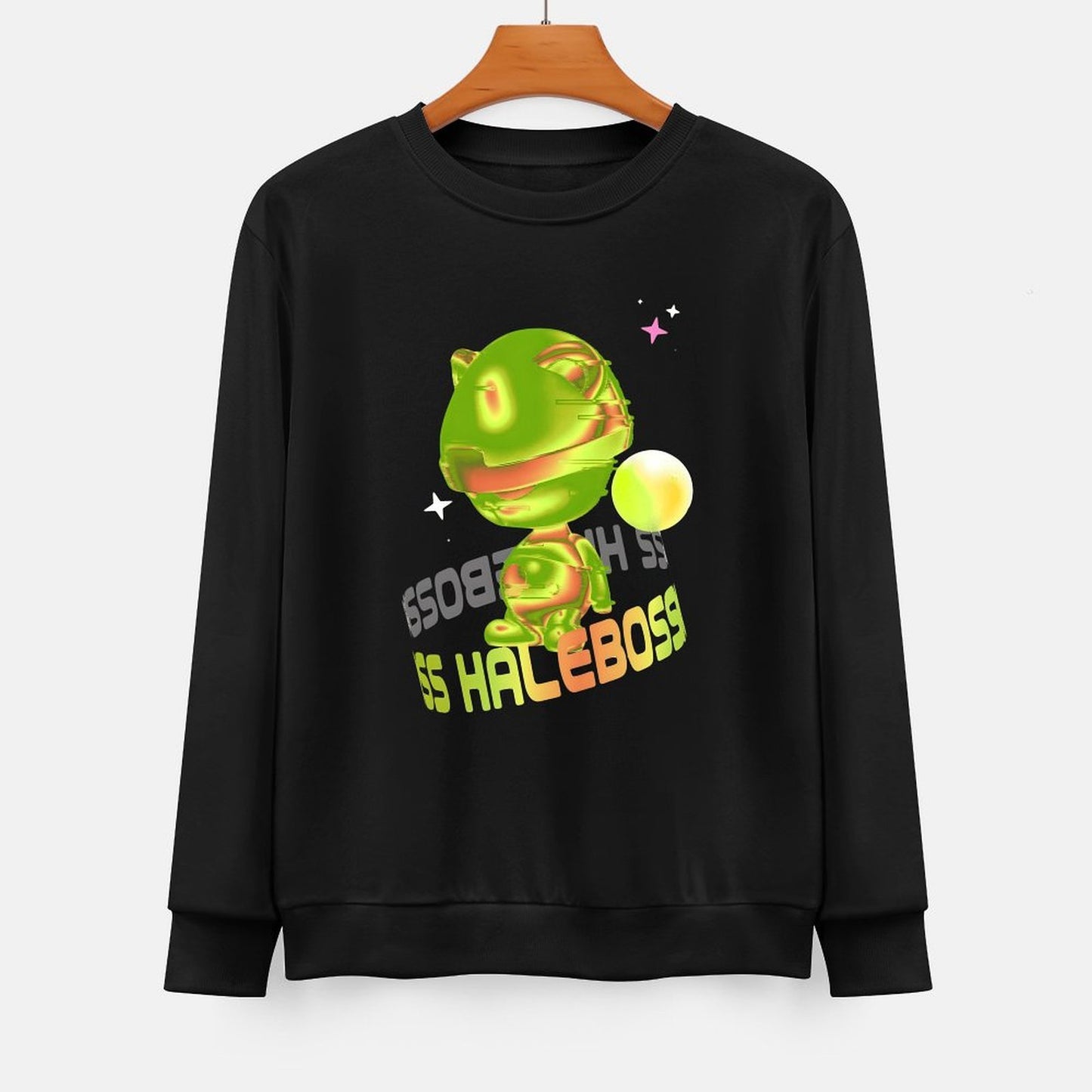 IPIB 250g Crew Neck Long Sleeve Sweatshirt Front GraphicCrew Neck Long Sleeve Sweatshirt6000017-4