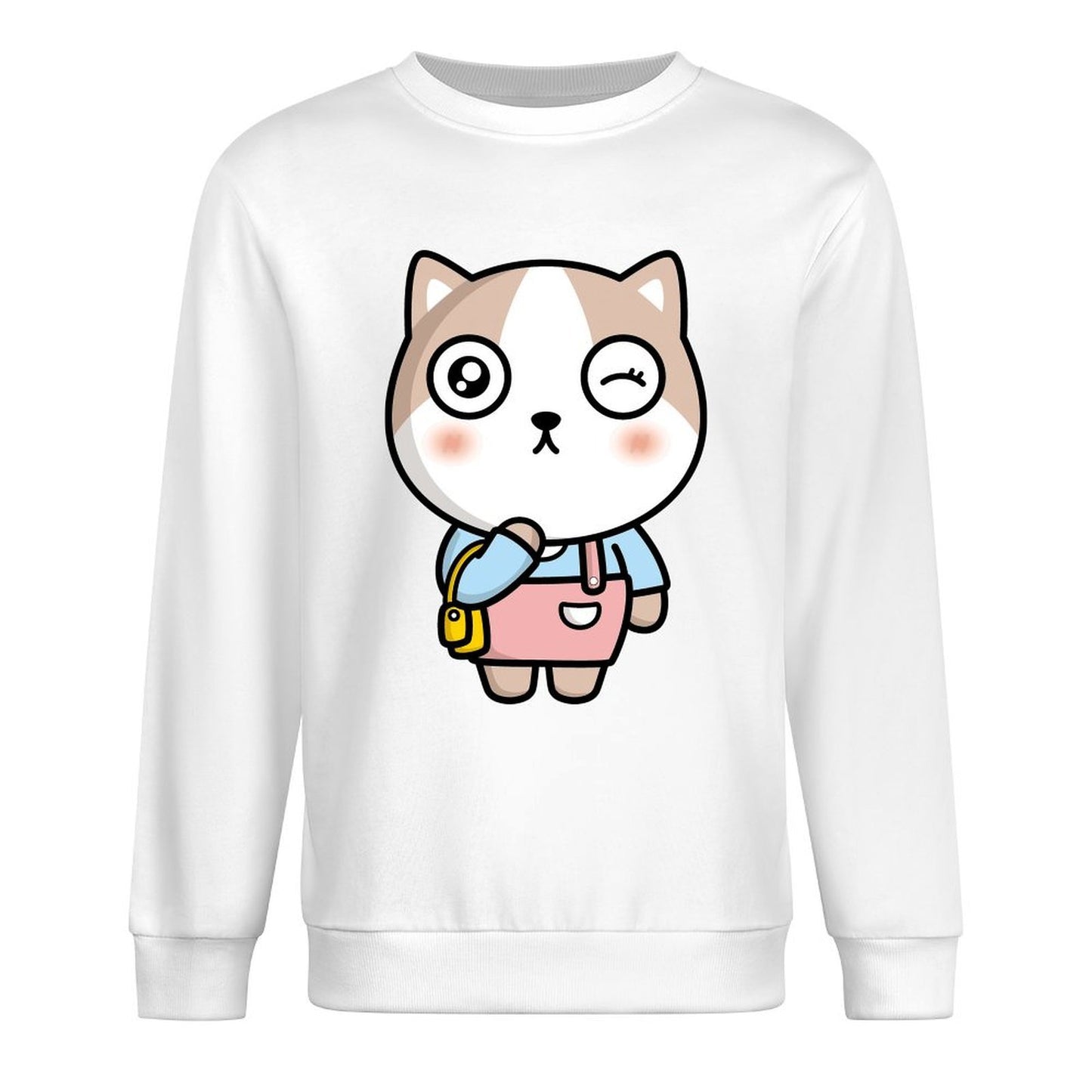 IPBR 250g Crew Neck Long Sleeve Sweatshirt Front GraphicCrew Neck Long Sleeve Sweatshirt4000849