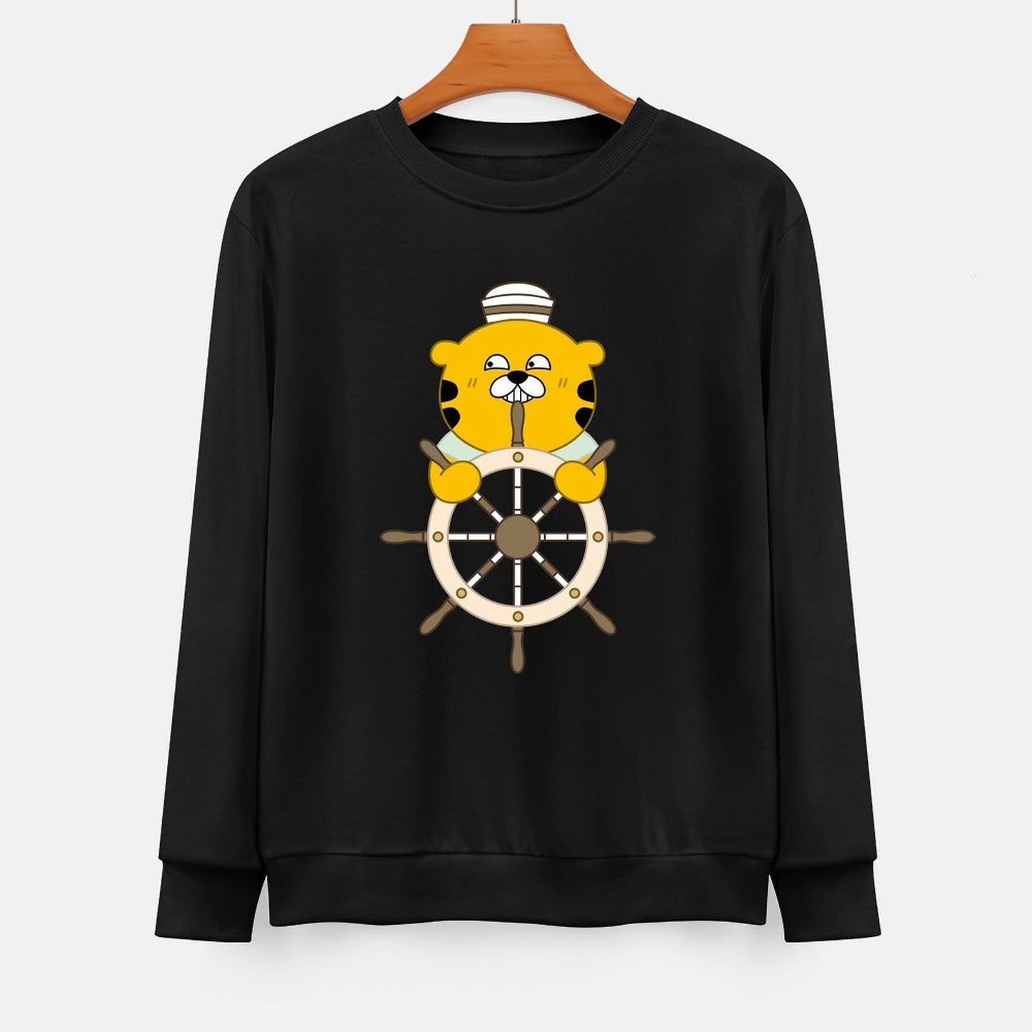 IPBR 250g Crew Neck Long Sleeve Sweatshirt Front GraphicCrew Neck Long Sleeve Sweatshirt4000793